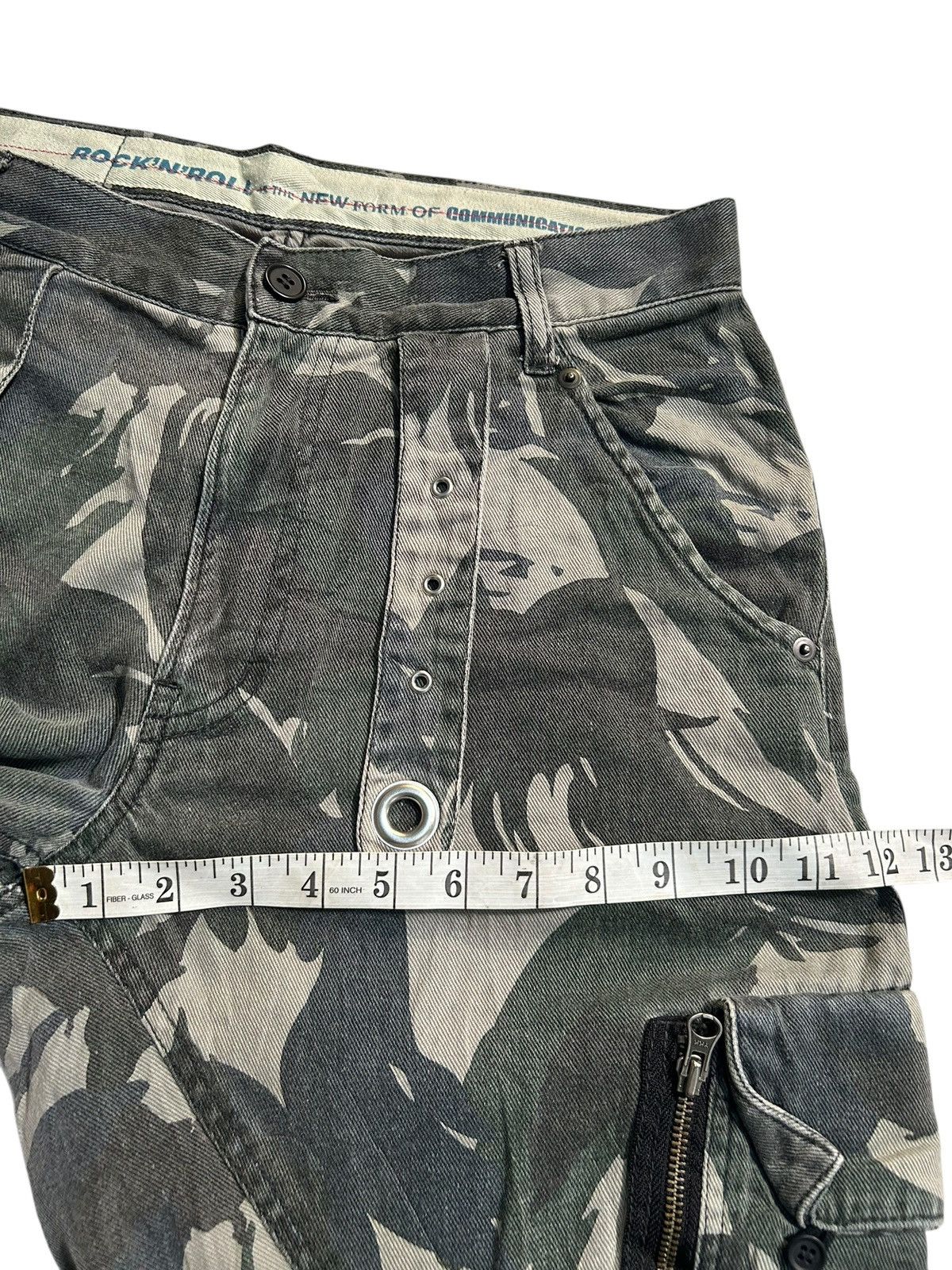 Kapital × PPFM × Vintage PPFM ROCK N' ROLL BAGGY PANTS CAMOO Size US 31 - 22 Thumbnail