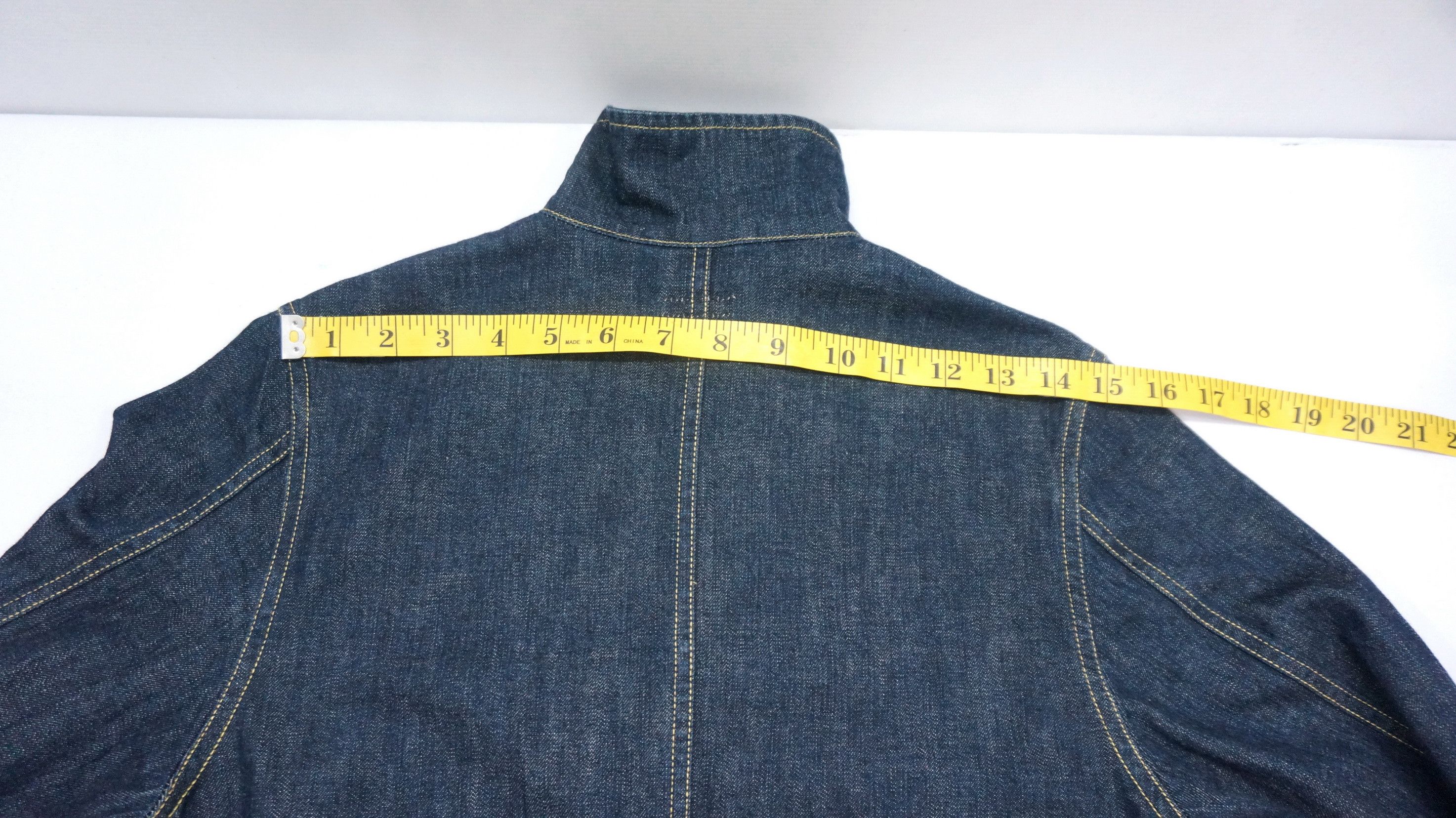 Japanese Brand KAPITAL Denim Shop Coat Indigo Size S / US 4 / IT 40 - 11 Thumbnail