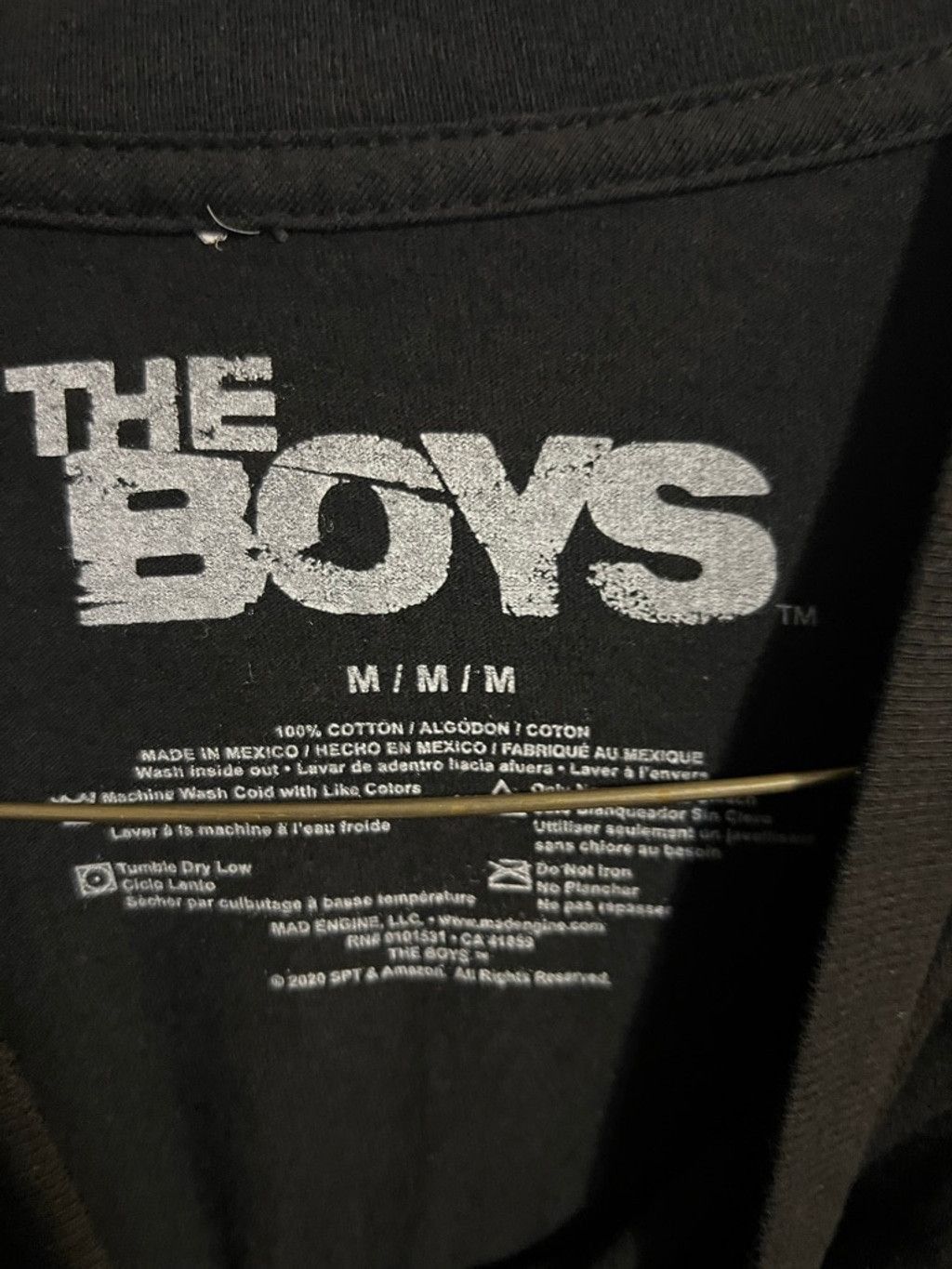 Other Men's The Boys Black Red Short Sleeve Tee M Size US M / EU 48-50 / 2 - 3 Thumbnail