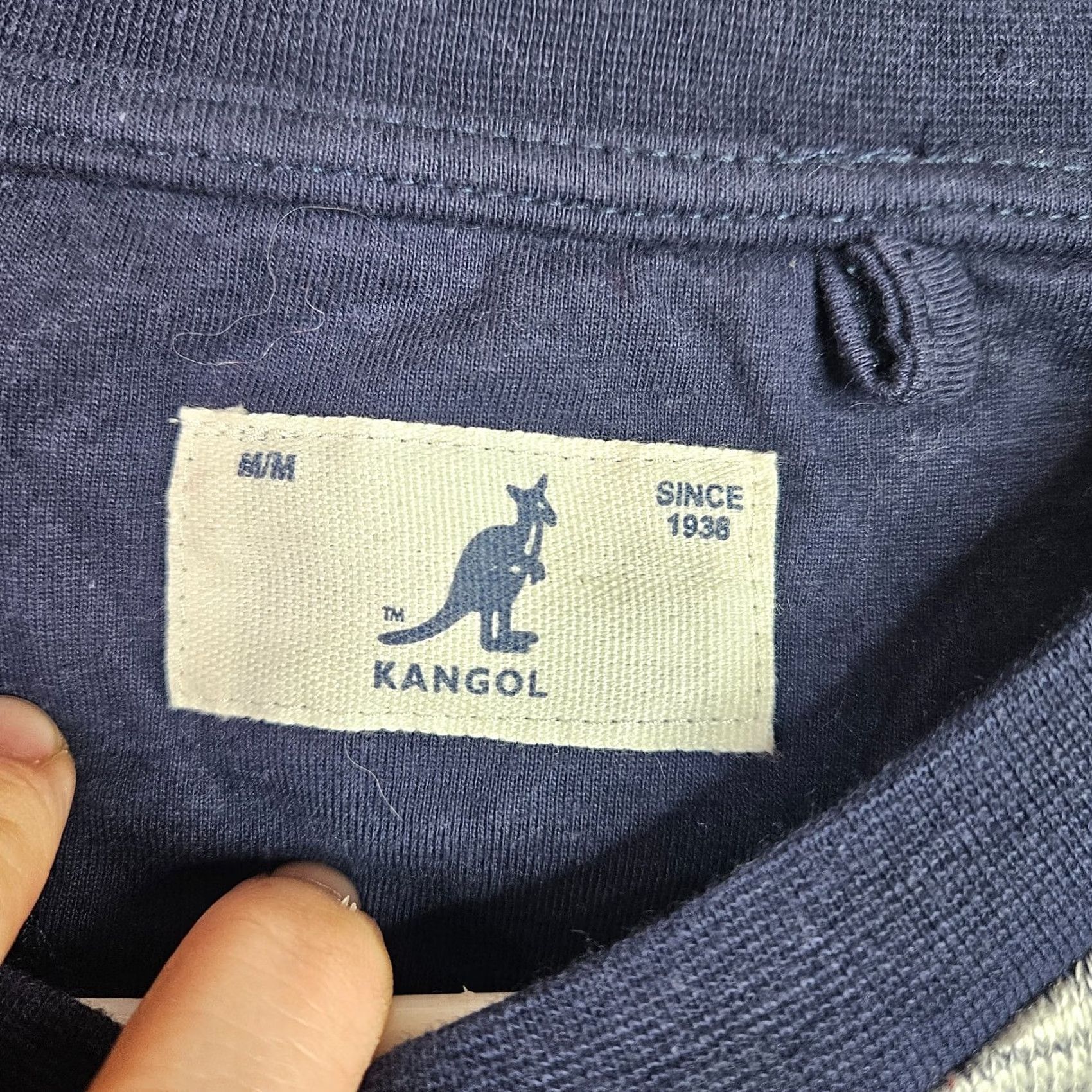 Kangol Kangol Women's Gray Knit Crewneck Sweater Embroidered Logo Size M Size M / US 6-8 / IT 42-44 - 3 Thumbnail