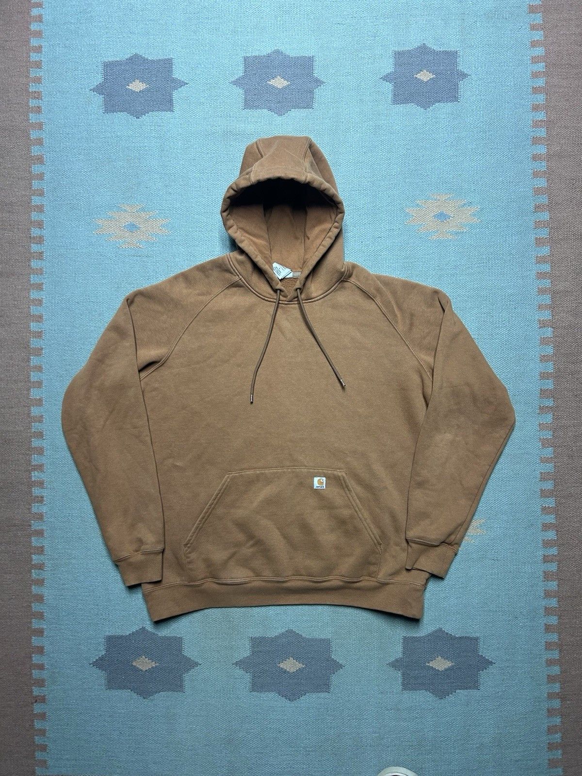 Carhartt Vtg Carhartt women’s hoodie sweatshirt blank heavy large Size L / US 10 / IT 46 - 1 Thumbnail