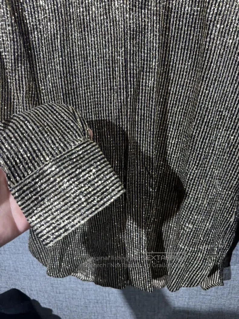 Saint Laurent Paris Saint Laurent Paris size 36 Gold Shirt Size S / US 4 / IT 40 - 3 Thumbnail