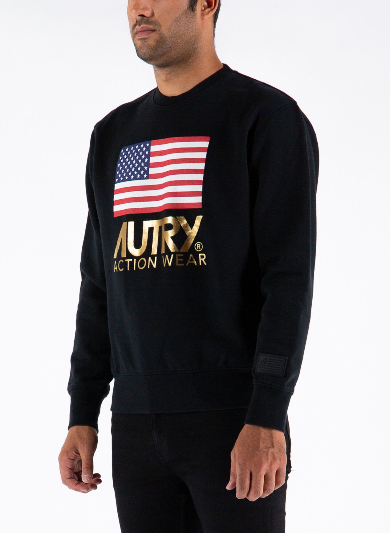 AUTRY o1y0526 Logo Sweatshirt in Black Size US XL / EU 56 / 4 - 2 Thumbnail