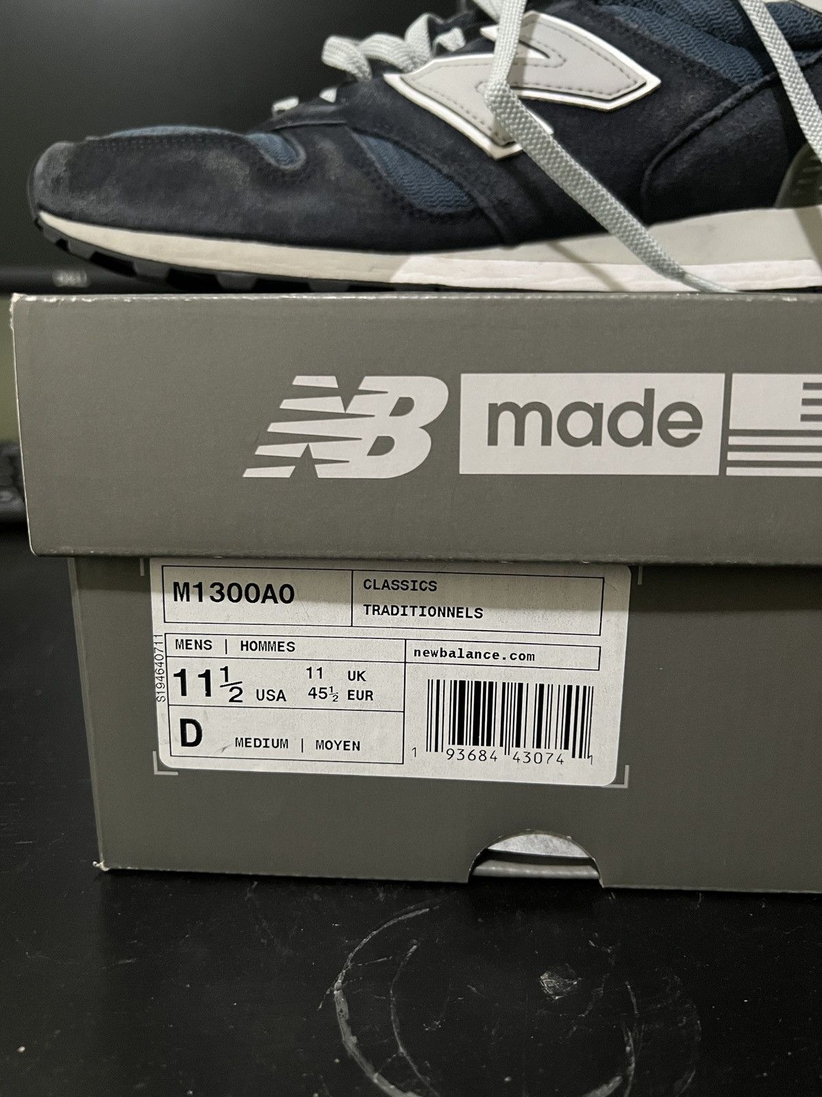 New Balance New Balance M1300AO Size US 11.5 / EU 44-45 - 4 Thumbnail
