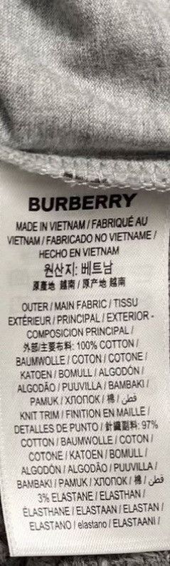 Burberry Burberry Women's TB Embroidered Short Sleeve K12 Size L / US 10 / IT 46 - 5 Thumbnail