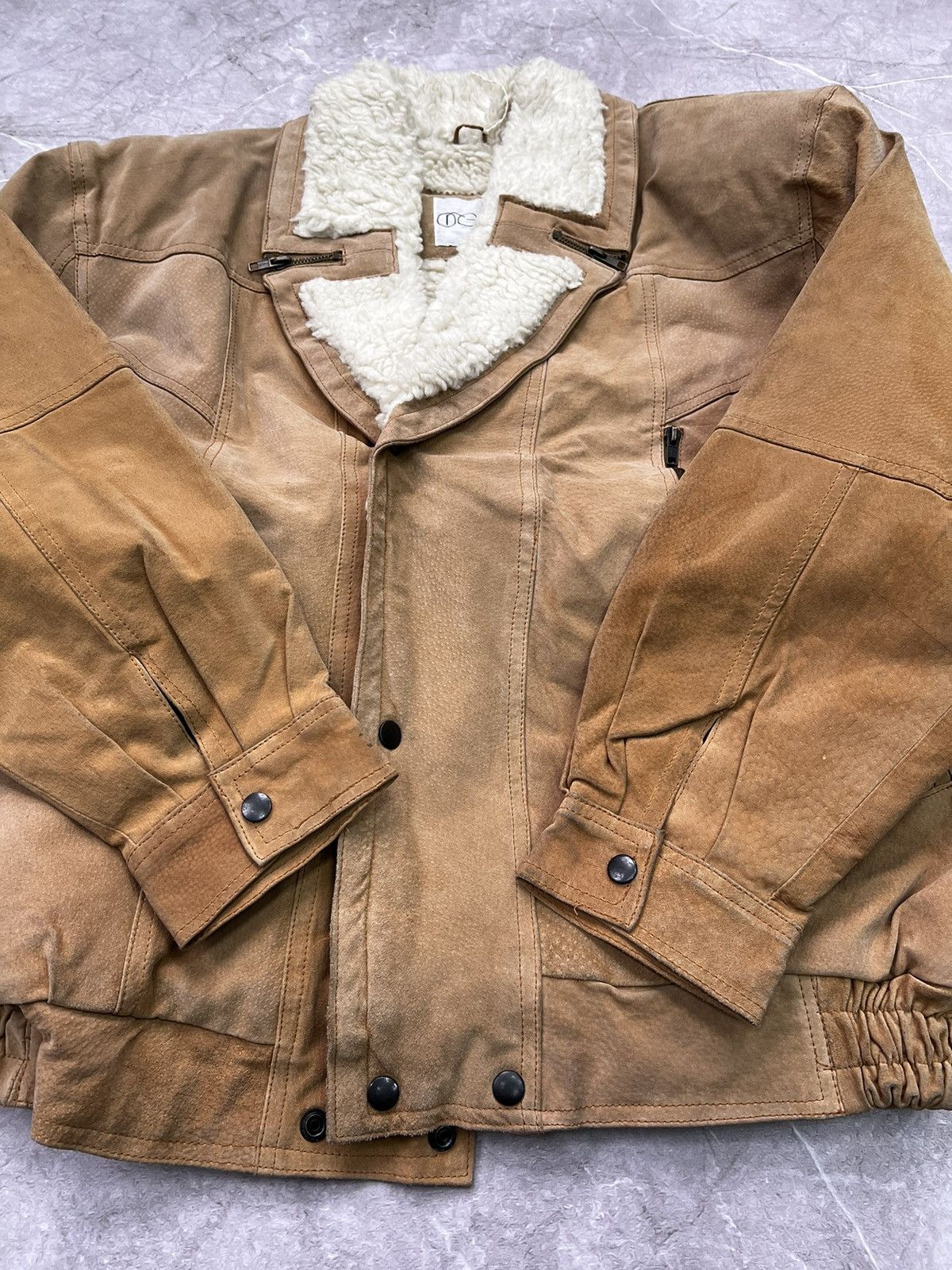 Leather × Vintage Vintage Suede Fringe Cowboy Western Leather Jacket Hype Rare Size US M / EU 48-50 / 2 - 8 Thumbnail
