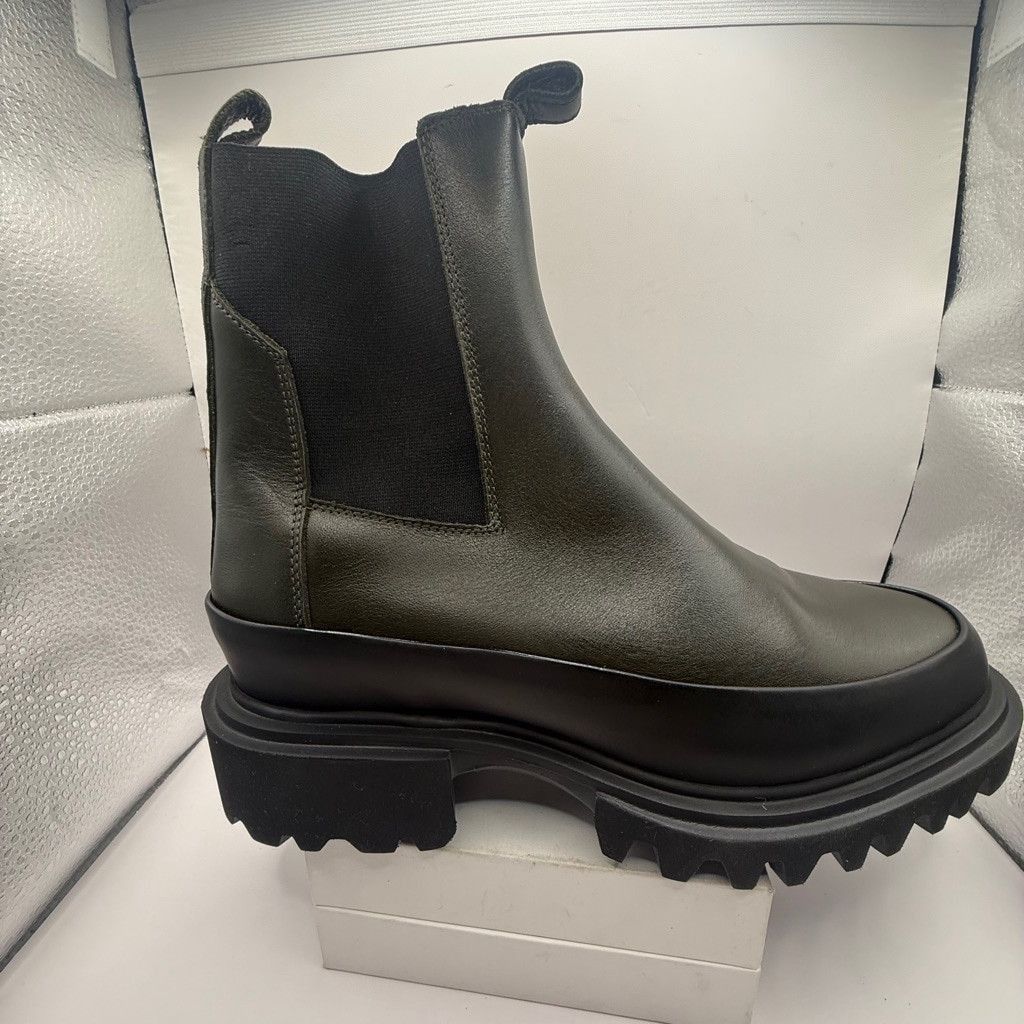 Allsaints Women's AllSaints Boots Size 39/9 Green and Black Size US 9 / IT 39 - 3 Thumbnail
