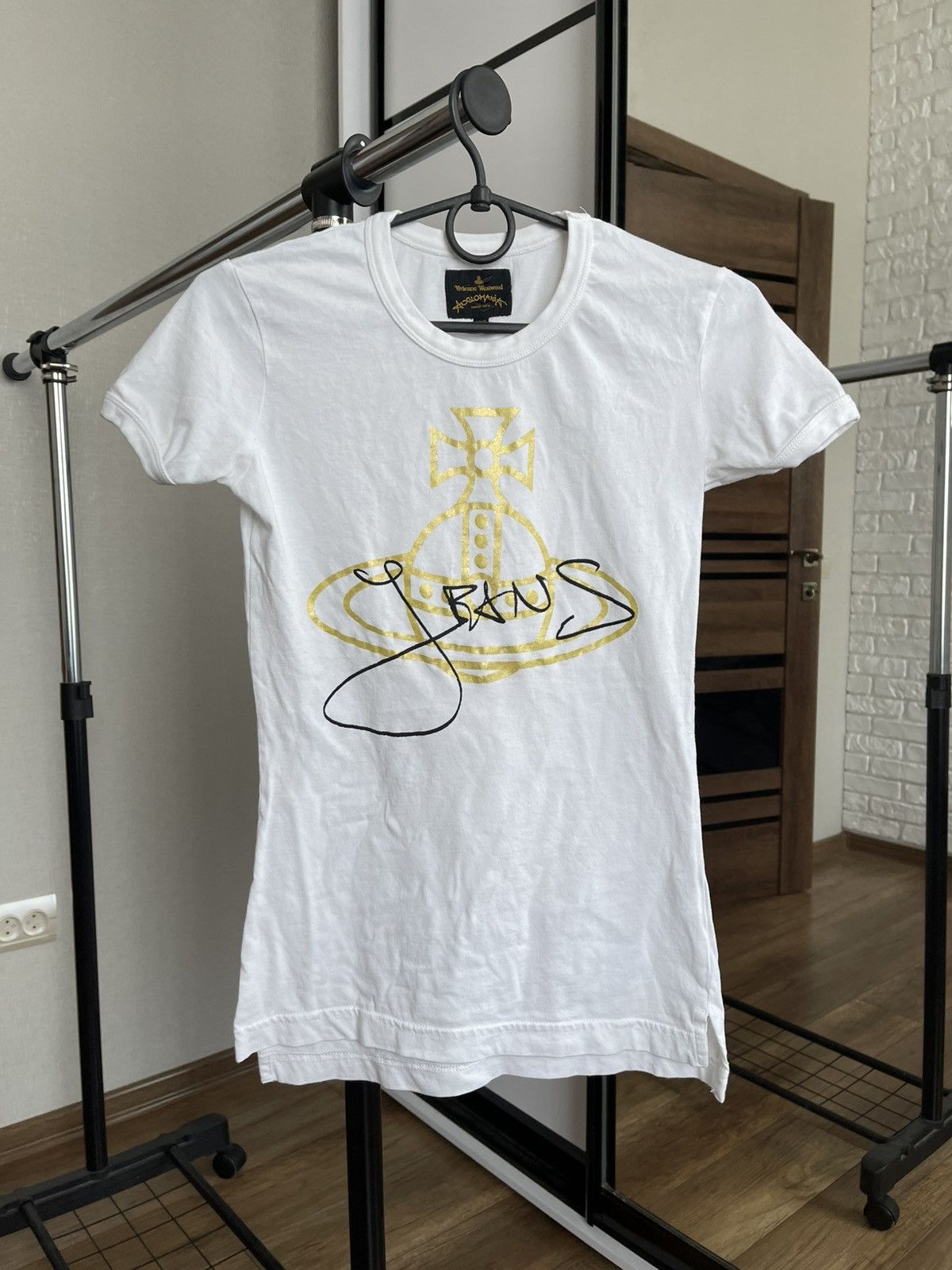Vivienne Westwood Vivienne Westwood Anglomania T-Shirt Tee Big Logo Size US XXS / EU 40 - 3 Thumbnail