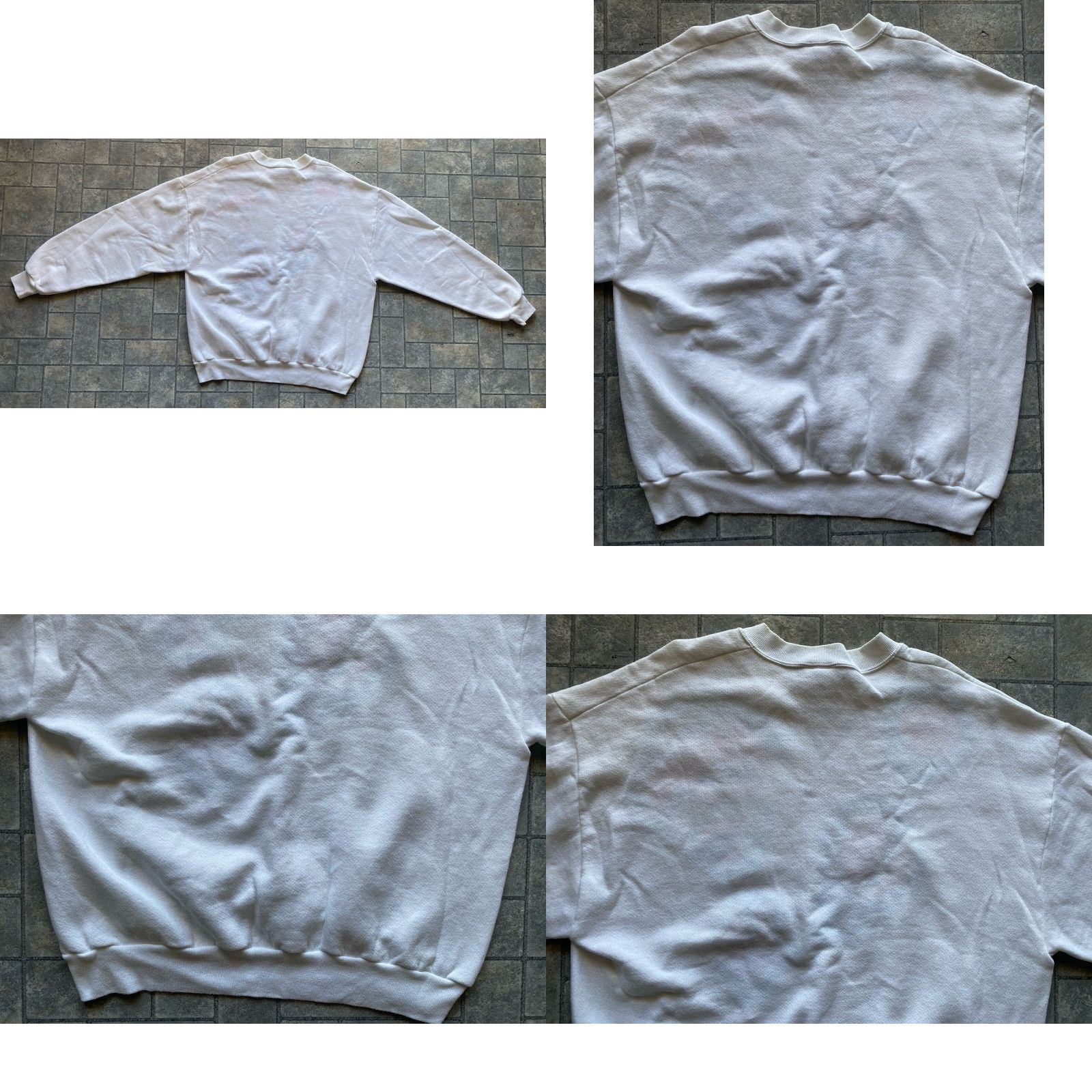 Jerzees VINTAGE Jerzees Sweatshirt White XL Men Pullover Made In USA Hot Air Balloons Size US XL / EU 56 / 4 - 9 Thumbnail