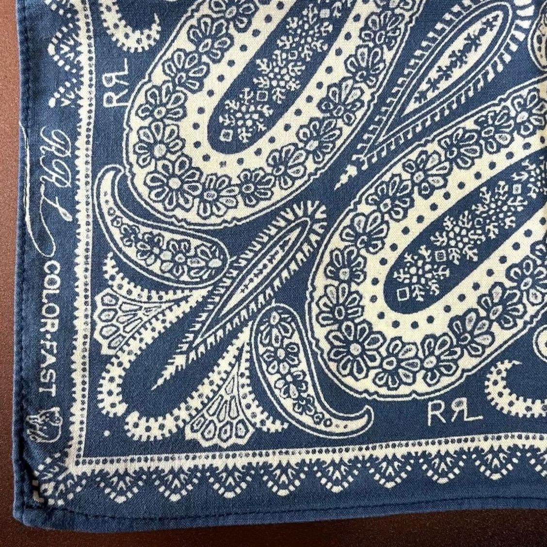 Ralph Lauren RRL RALPH LAUREN BANDANA SET 2PK BLUE RED HAT Size ONE SIZE - 5 Thumbnail