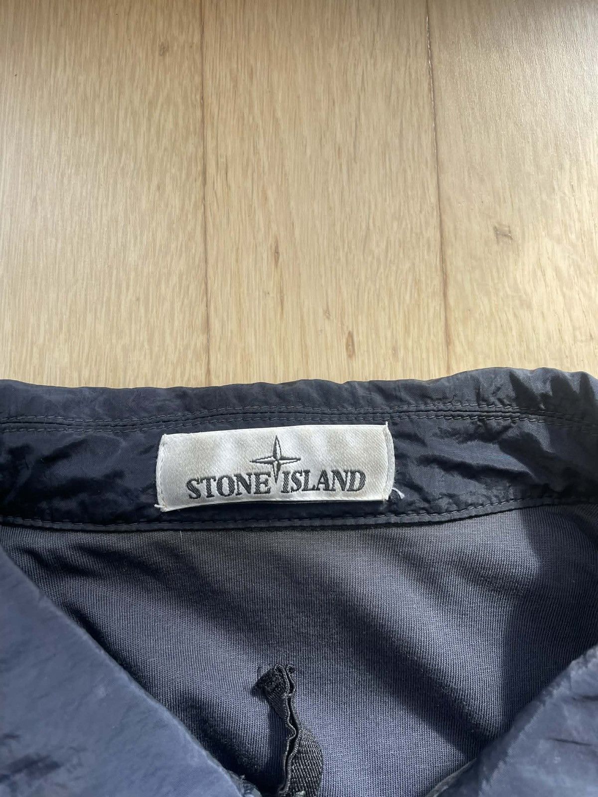 Stone Island Stone island jacket / overshirt nylon with patch LAST DROP Size US L / EU 52-54 / 3 - 7 Thumbnail