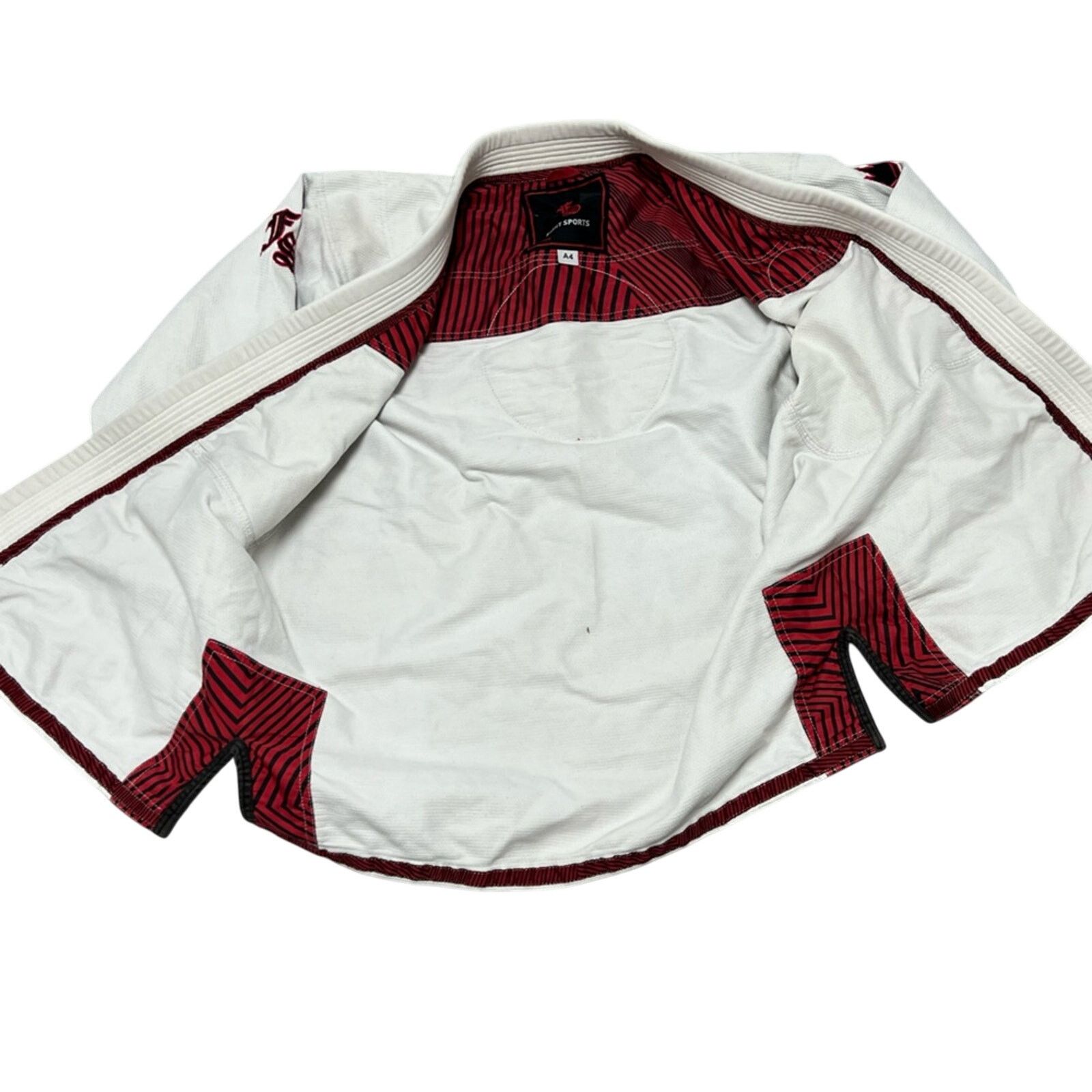 Other Kingz Fight Sports Logo BJJ Gi | Top Quality BJJ Kimono A4 Size US L / EU 52-54 / 3 - 7 Thumbnail
