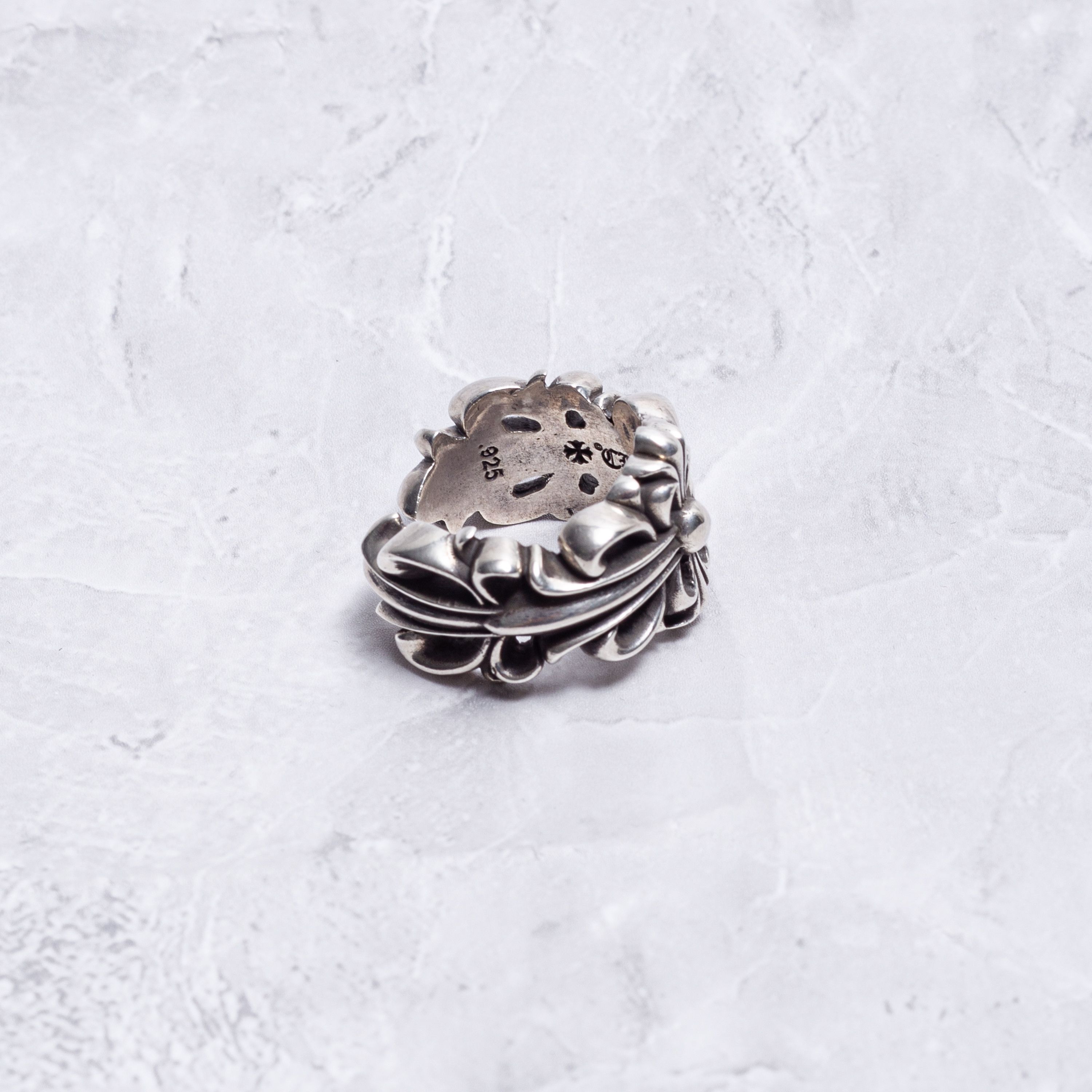 Chrome Hearts CHROME HEARTS Double Floral Ring Size ONE SIZE - 7 Thumbnail