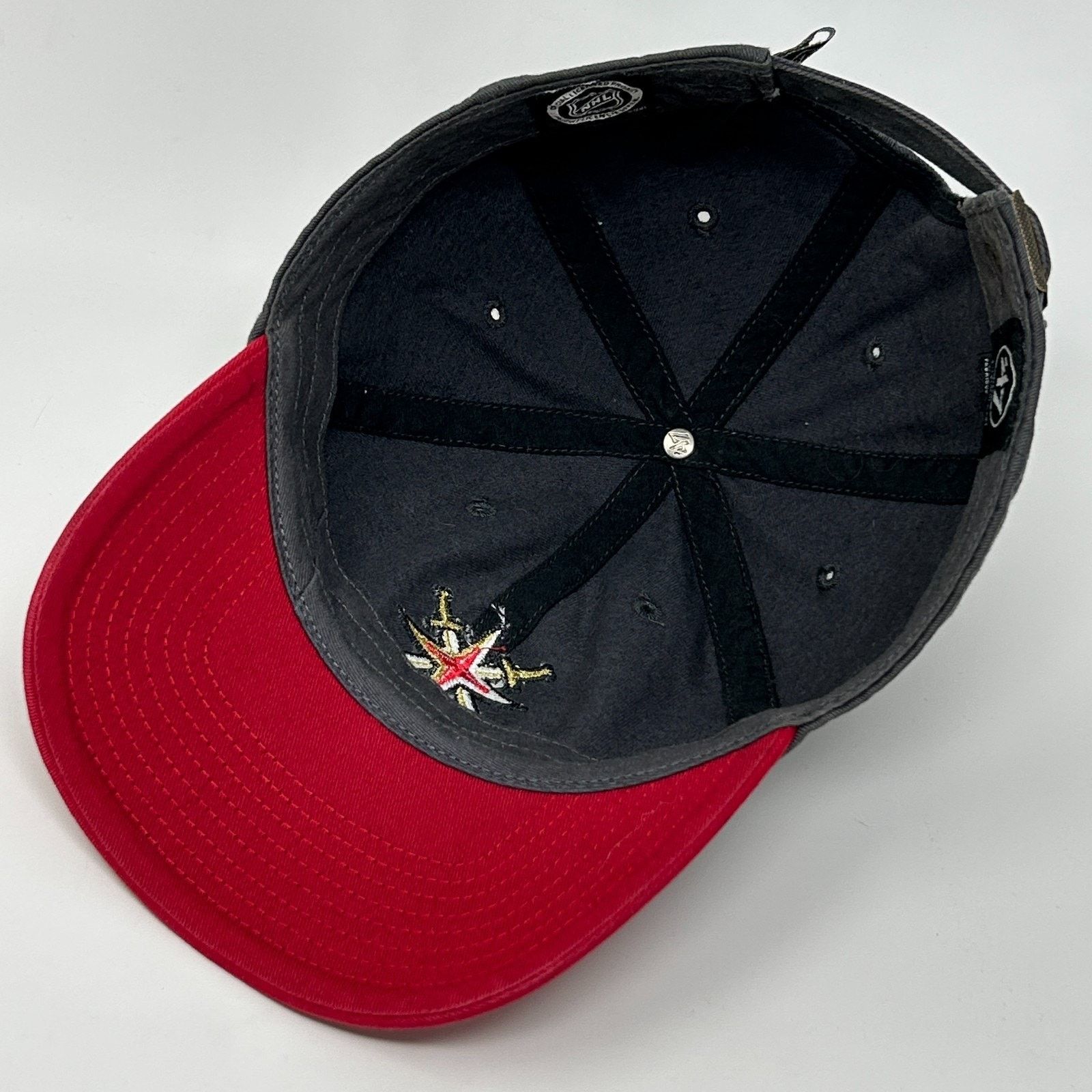 47 Brand Las Vegas Golden Knights Dad Hat Baseball Cap NHL Gray Size ONE SIZE - 4 Thumbnail