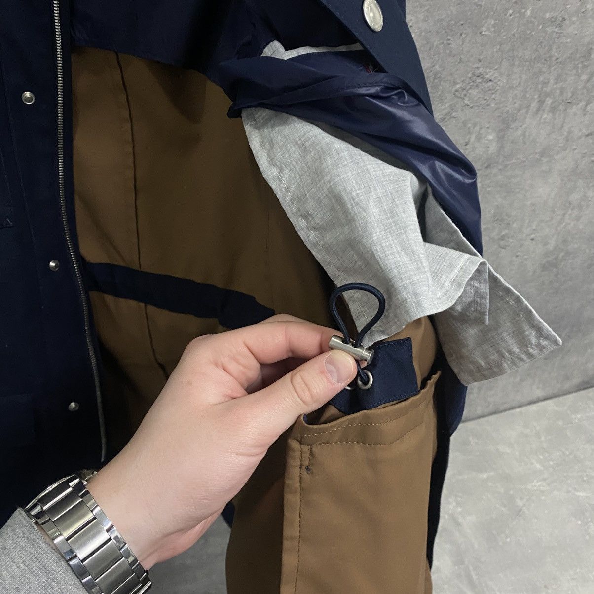 Brunello Cucinelli Brunello Cucinelli Field Utility Jacket Nylon Size US M / EU 48-50 / 2 - 24 Thumbnail