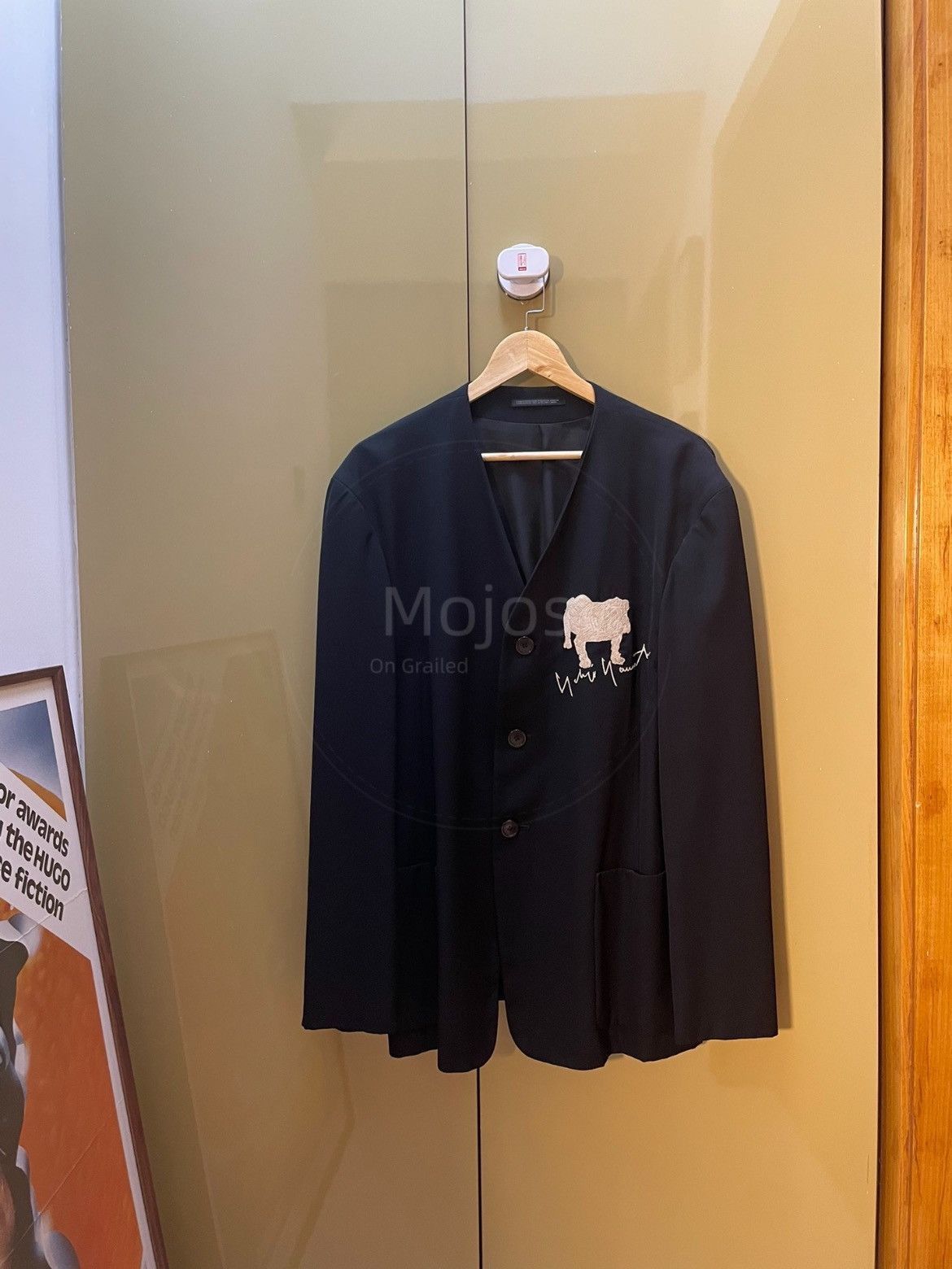 Yohji Yamamoto Yohji Yamamoto Pour Homme 90SS Bull Dog Stitches Jacket-250 Size US M / EU 48-50 / 2 - 1 Thumbnail
