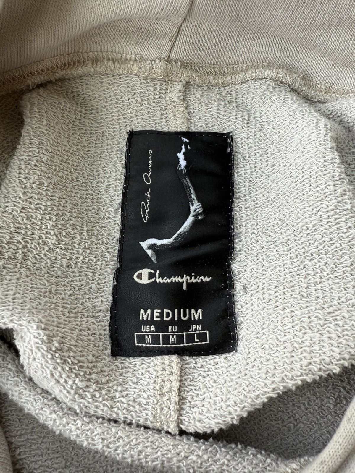 Champion × Rick Owens Rick Owens X Champion Hoodie Size US M / EU 48-50 / 2 - 3 Thumbnail