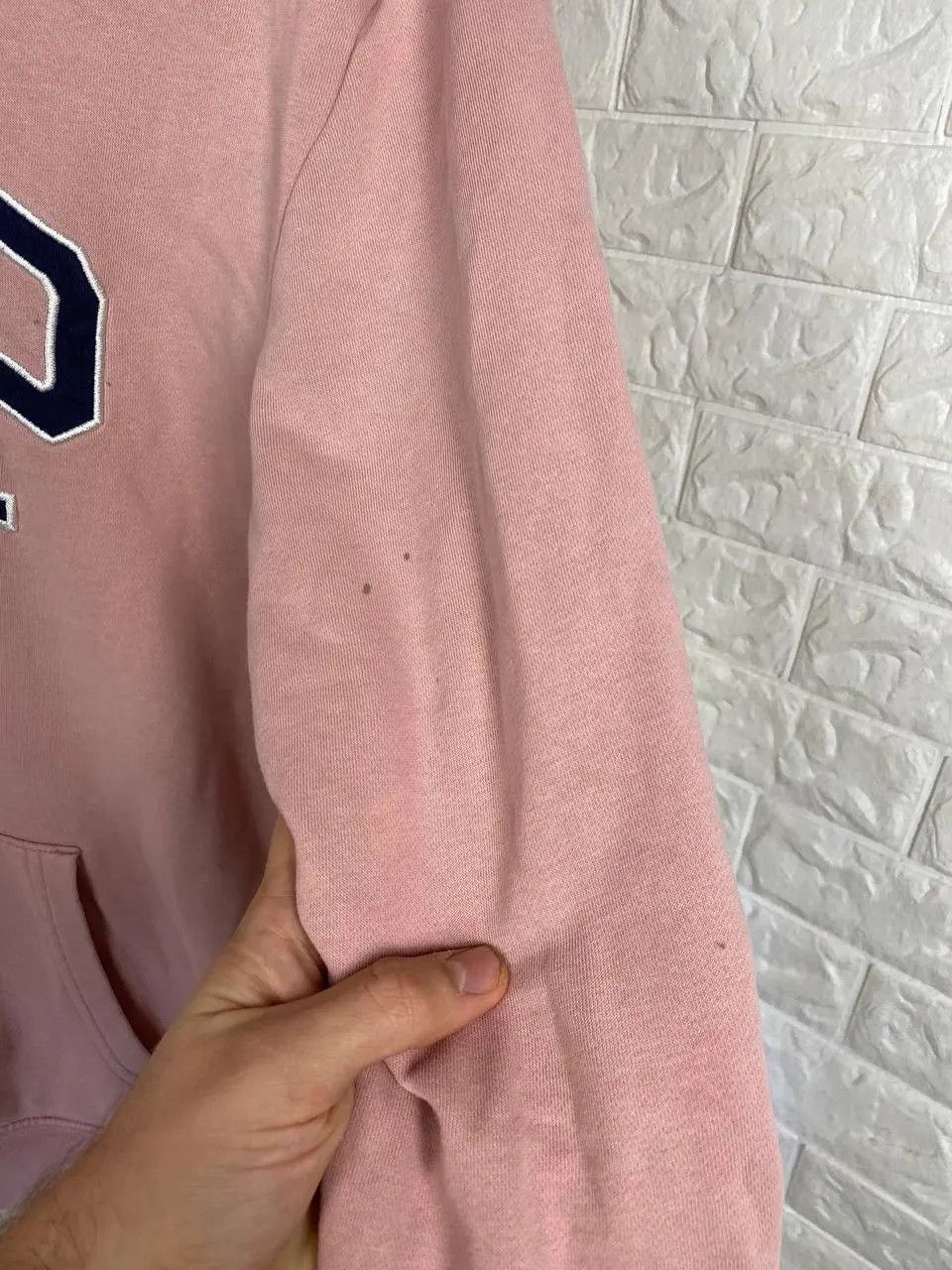 Gap Vintage GAP Hoodie Pink Pullover Sweatshirt USA Unisex Size US L / EU 52-54 / 3 - 5 Thumbnail