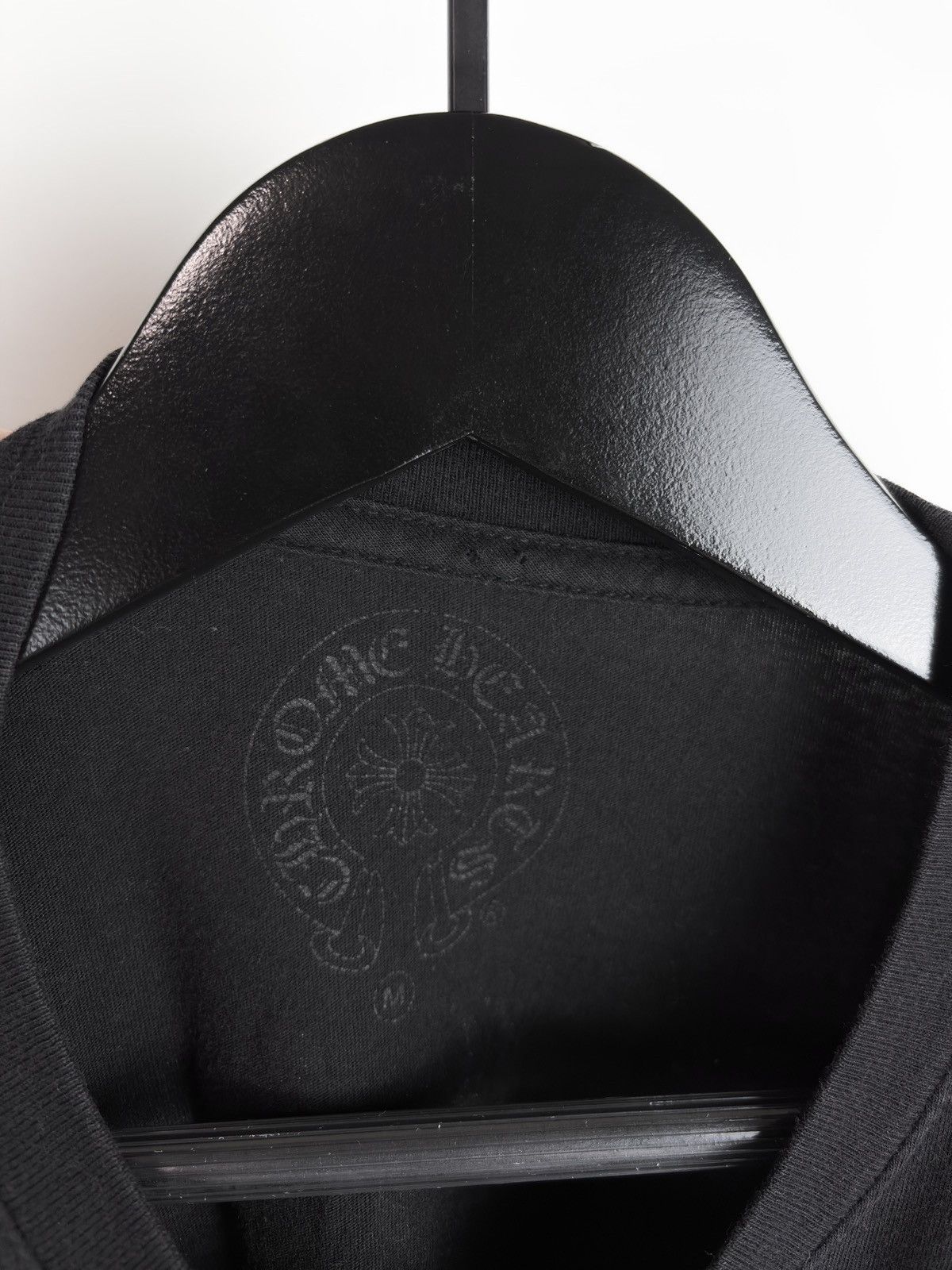 Chrome Hearts Chrome Hearts Vine Dagger Scroll Logo Pocket Tshirt Black Size US M / EU 48-50 / 2 - 10 Thumbnail