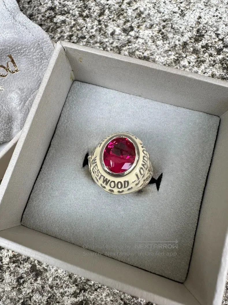 Vivienne Westwood Vivienne Westwood Ruby Vintage Ring. Size ONE SIZE - 3 Thumbnail