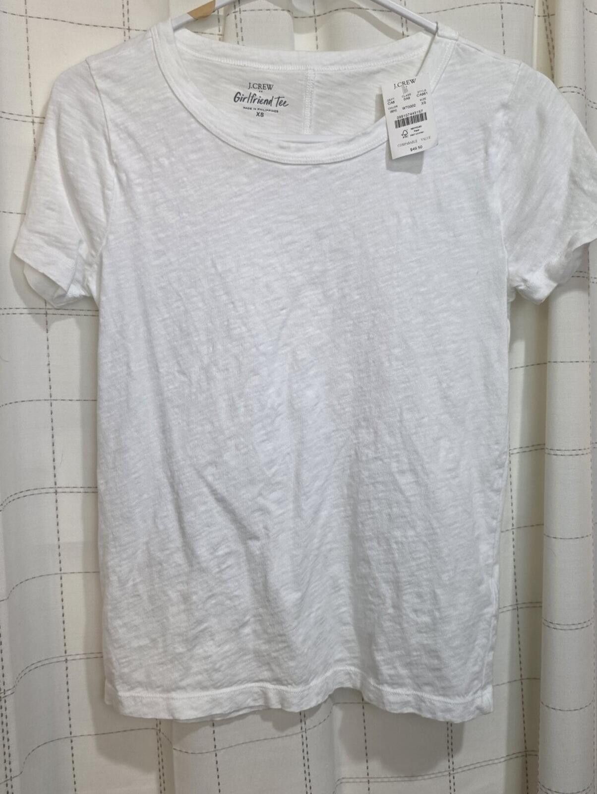 J.Crew J Crew Girlfriend crewneck tee Size XS / US 0-2 / IT 36-38 - 2 Thumbnail