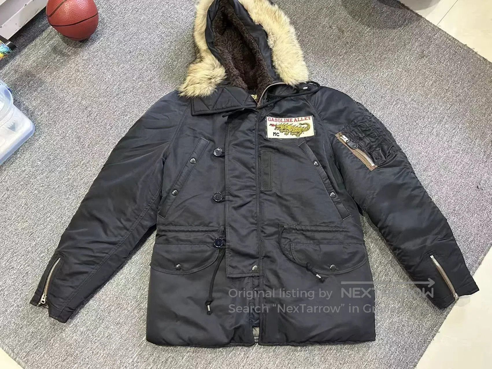 TOYS McCOY polar winter coat padded with fur hood. Size US M / EU 48-50 / 2 - 1 Thumbnail