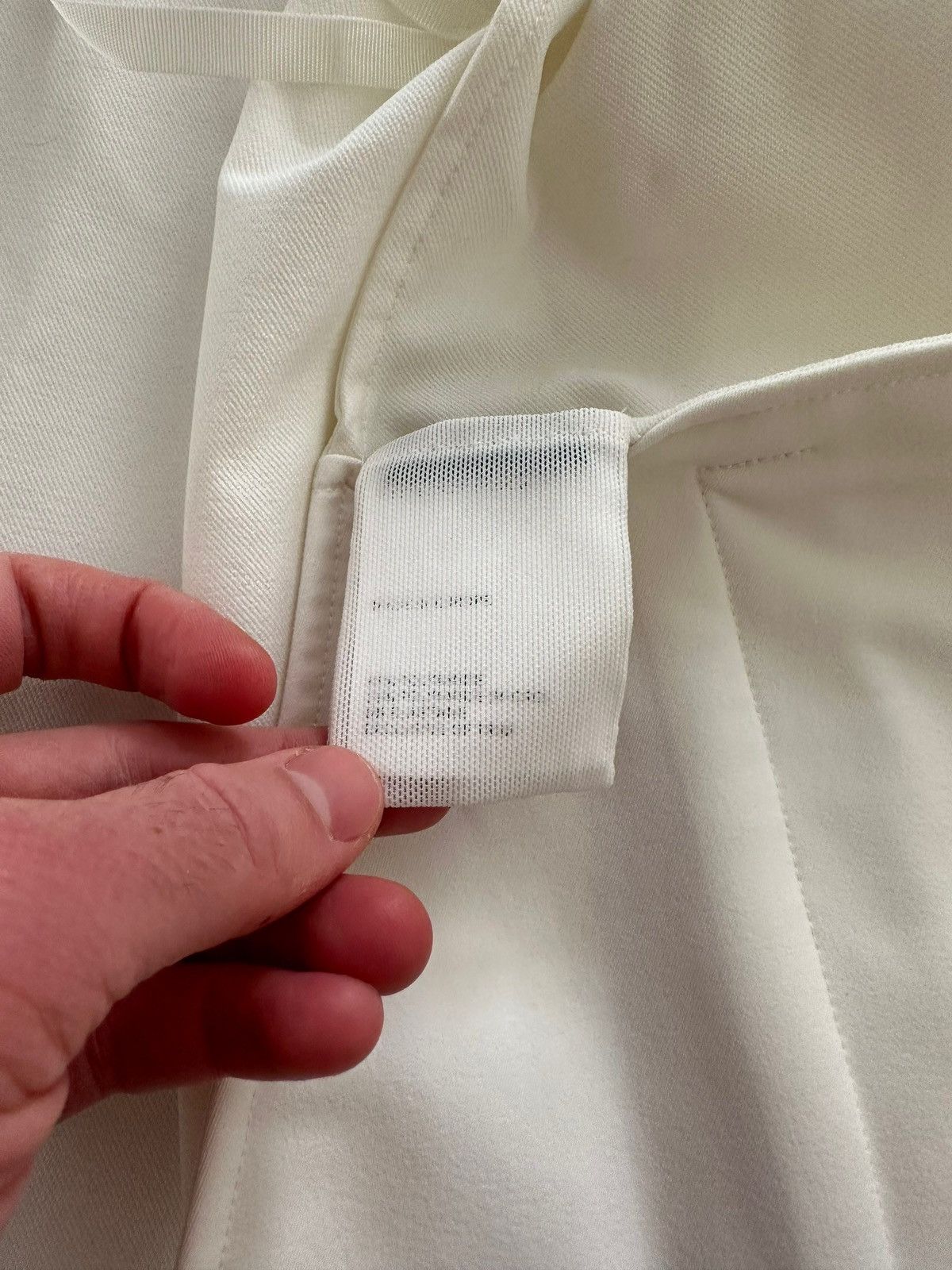 Acronym Rare J72-DS White Dryskin Kimono Jacket | Grailed