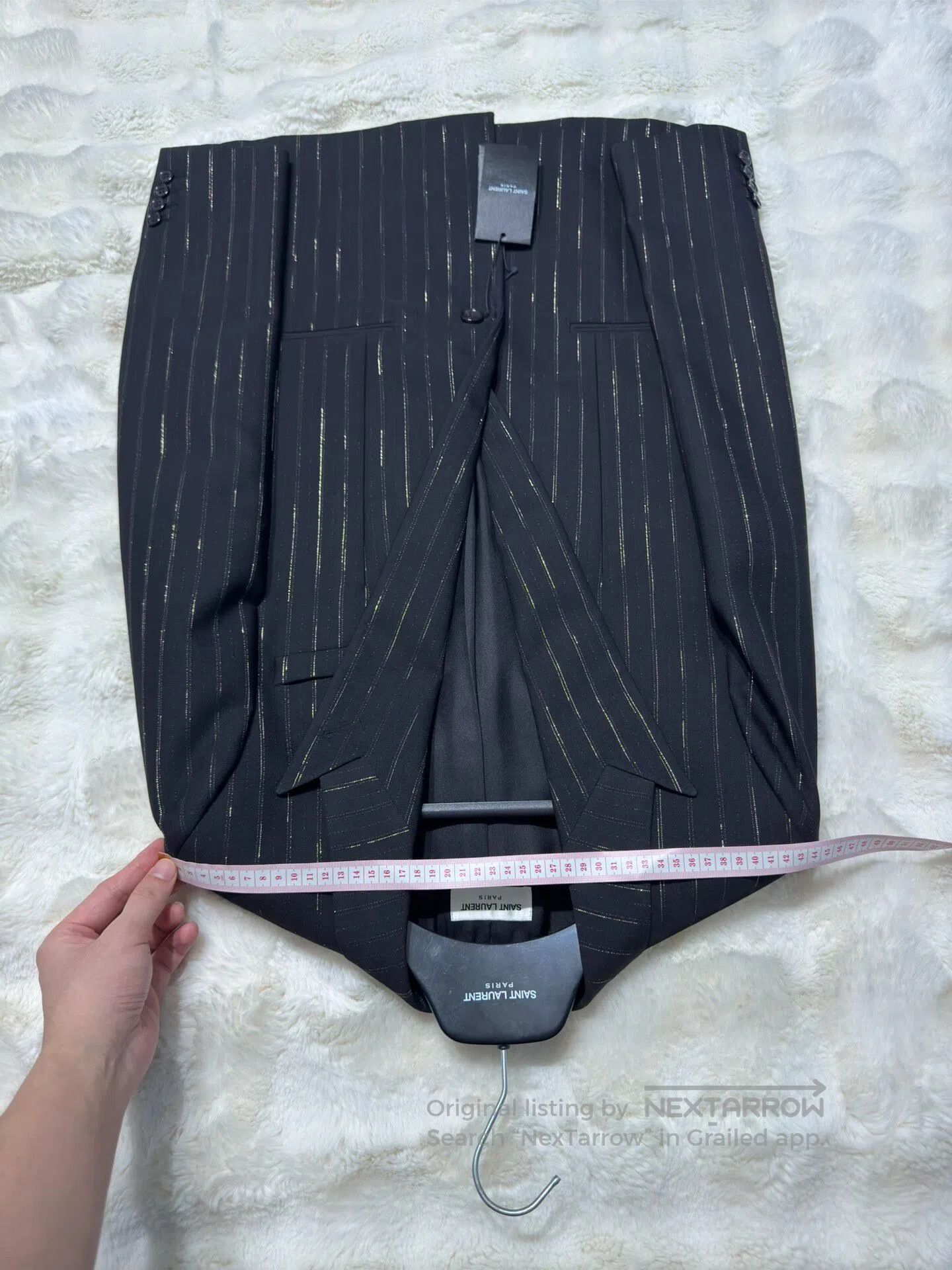 Saint Laurent Paris Saint Laurent Paris Black and gold suit| Size US M / EU 48-50 / 2 - 7 Thumbnail