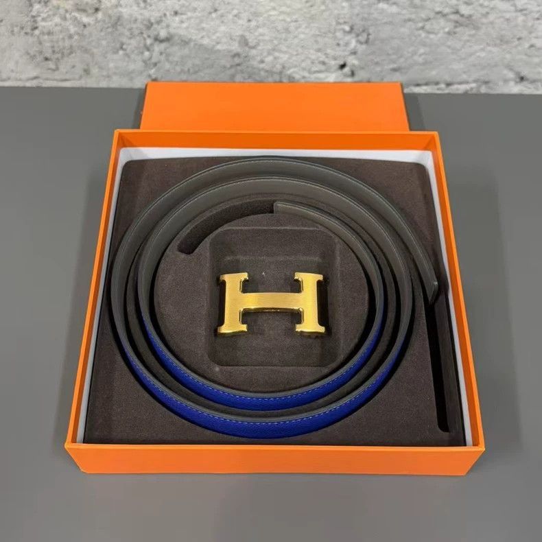 Hermes Hermes Belt with Gold H Buckle-2506 Size ONE SIZE - 2 Thumbnail