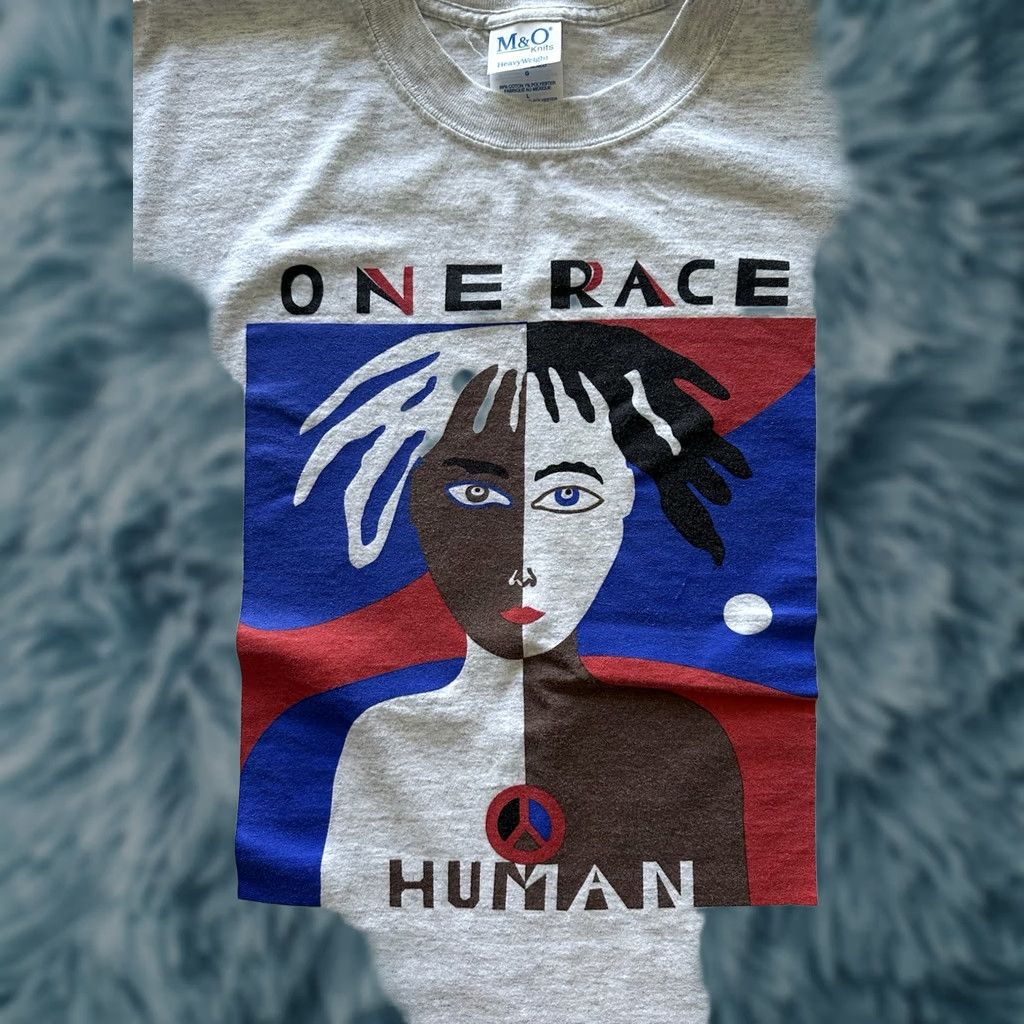 Vintage VINTAGE 90s M&O Sport Gray Graphic T-Shirt L Men Chest 22.5 Length 27 RARE Size US L / EU 52-54 / 3 - 1 Thumbnail