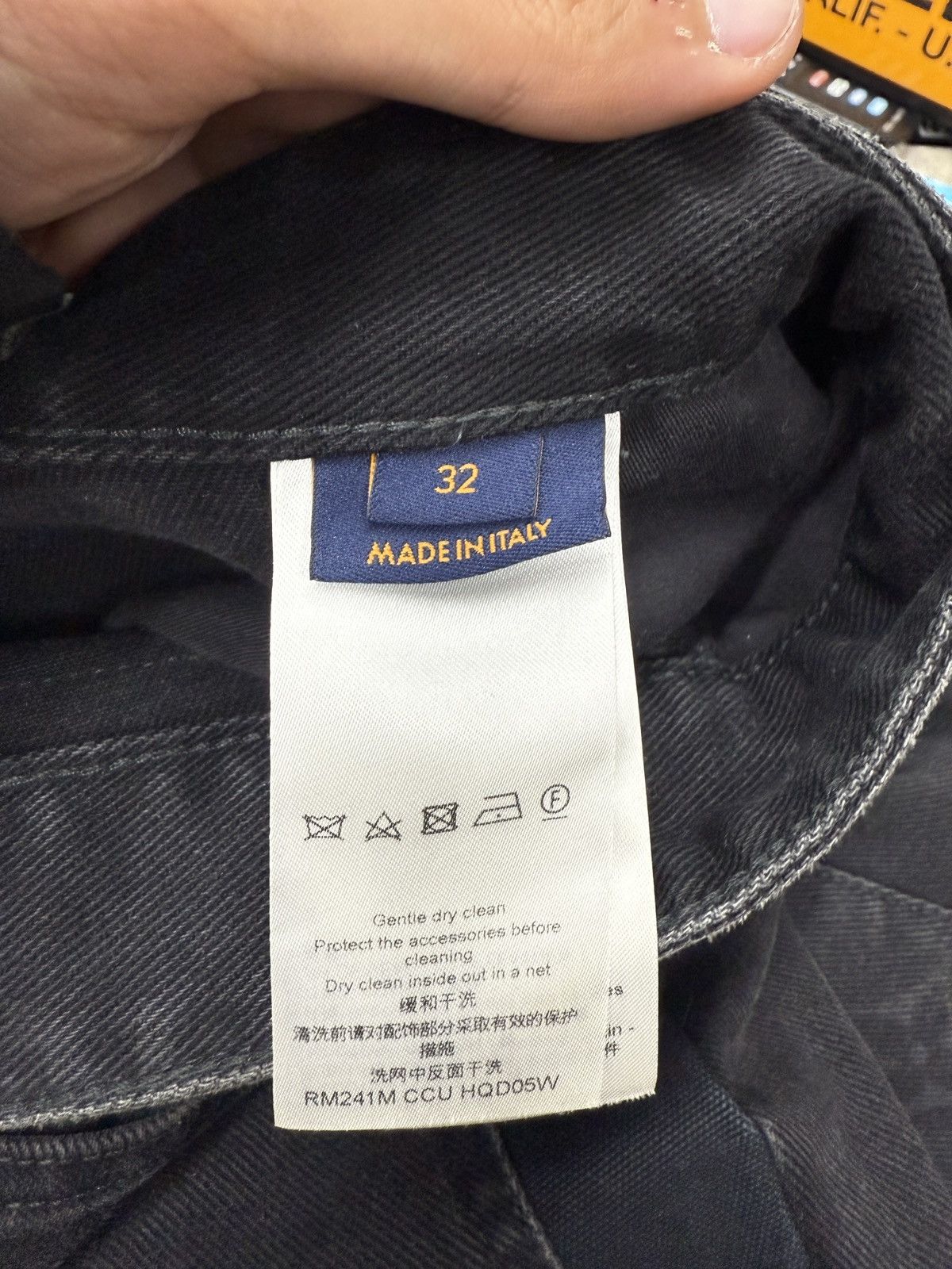 Louis Vuitton Louis Vuttion Black Monogram Denim Carpenters Size US 32 / EU 48 - 11 Thumbnail