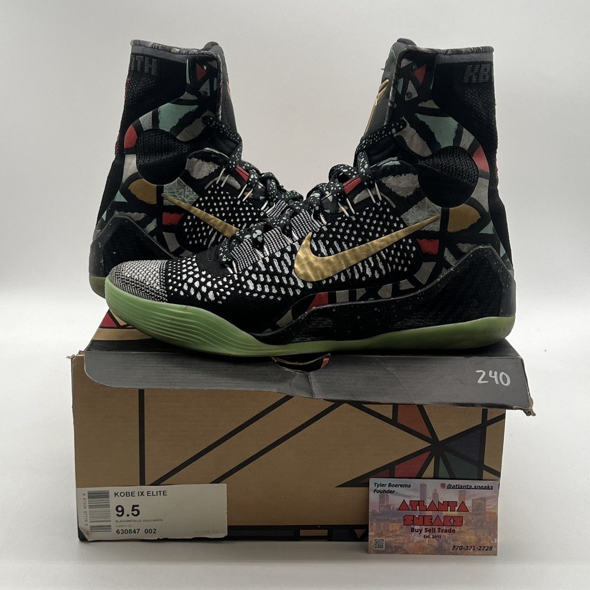 Nike Kobe 9 Nola gumbo league maestro Size US 9.5 / EU 42-43 - 1 Thumbnail