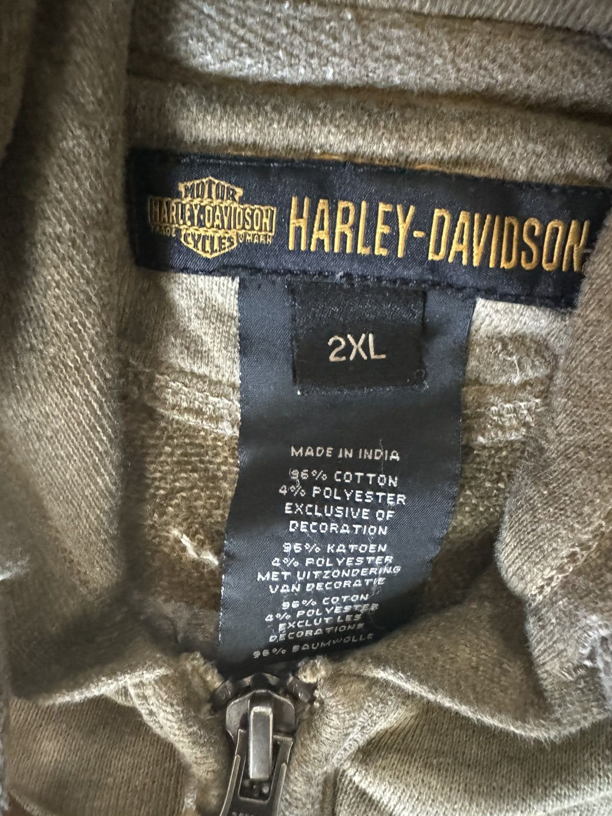 Harley Davidson × Vintage harley davidson embroidery hoodie Size US M / EU 48-50 / 2 - 5 Thumbnail