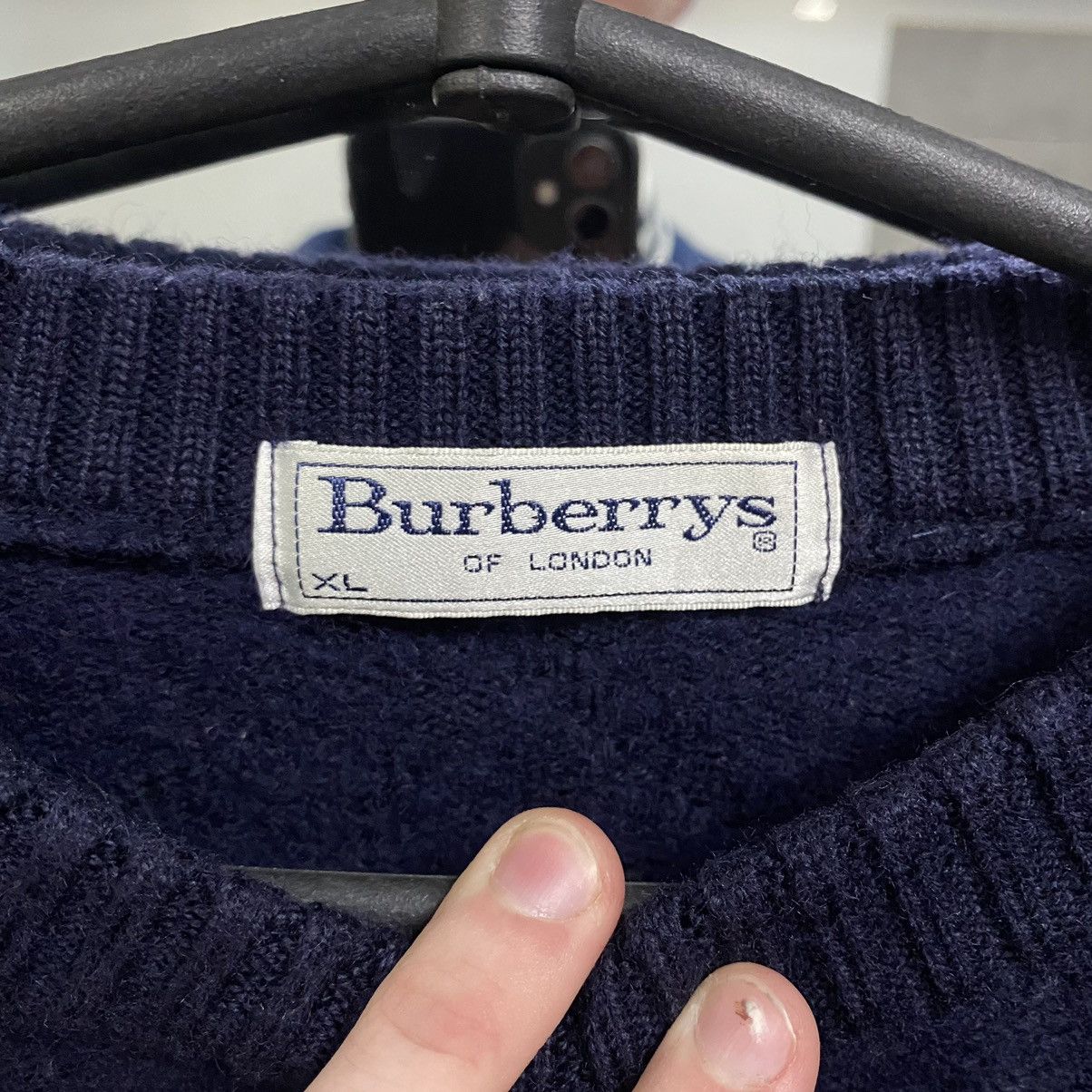 Burberry Vintage Burberry sweater jumper 90s Size US XL / EU 56 / 4 - 6 Thumbnail