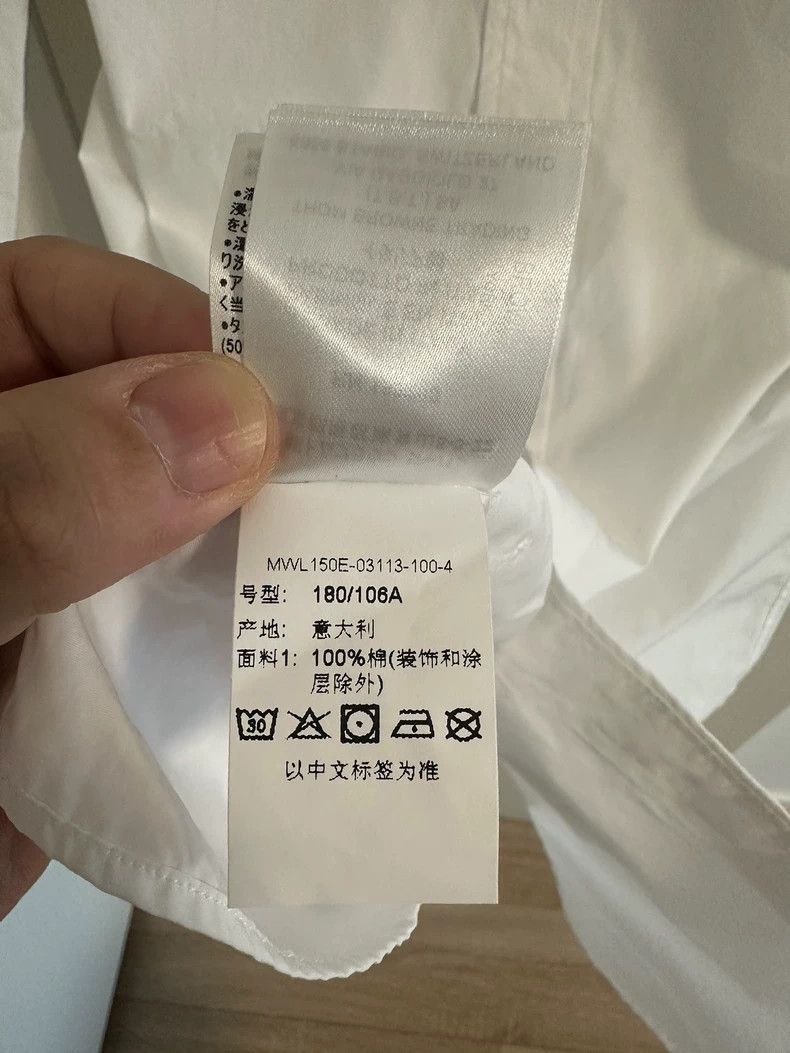 Thom Browne Thom browne Men's white shirt 2504-Nextarrow Size US XL / EU 56 / 4 - 8 Thumbnail