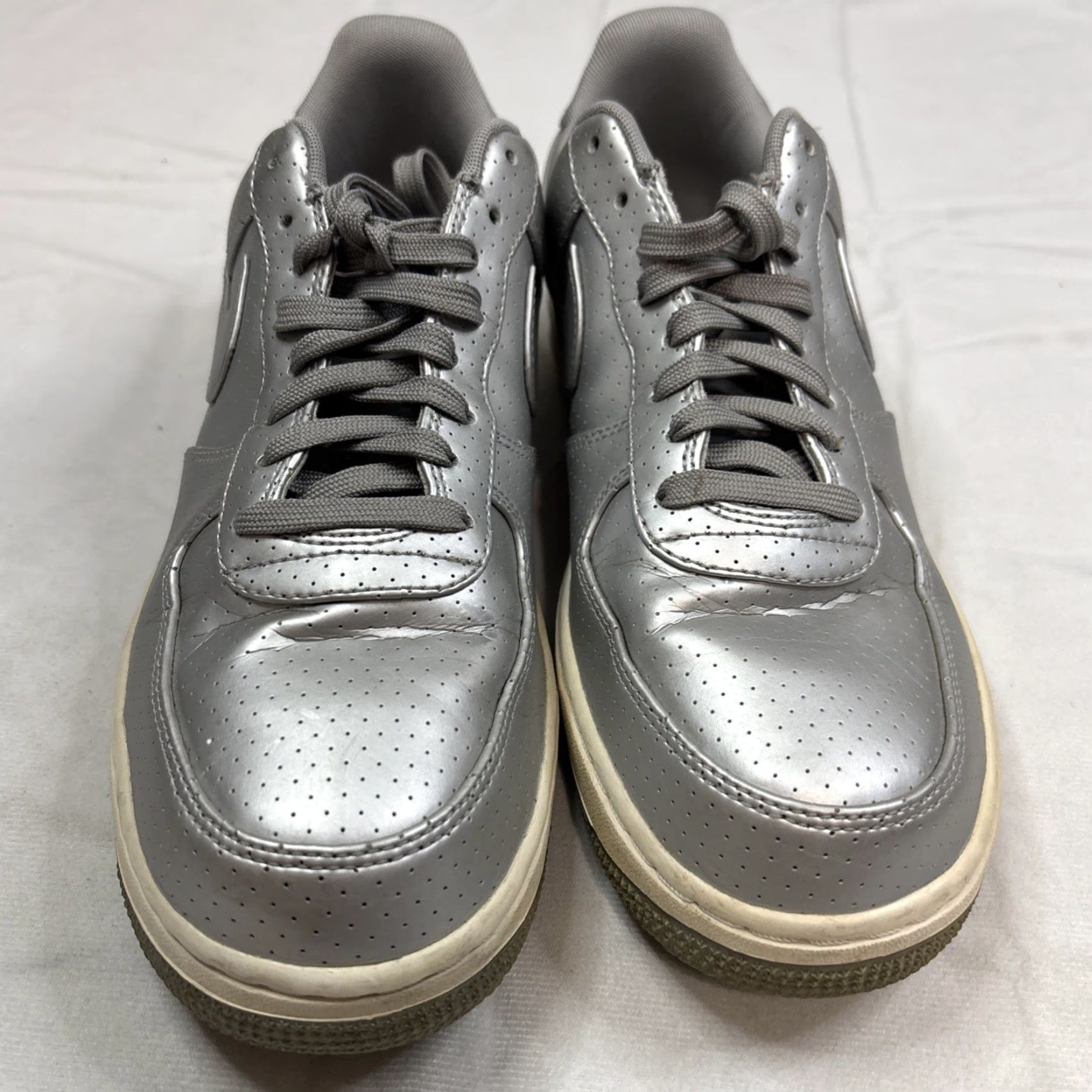 Nike Nike Air Force 1 Low 16 Metallic Silver OVO 2016 NBA All Star Men 10 Sneakers Shoes Size US 10 / EU 43 - 3 Thumbnail