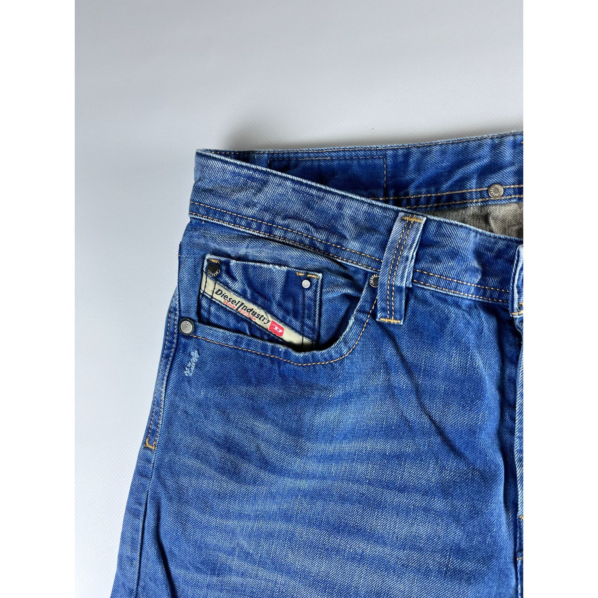Diesel × Vintage Diesel Larkee Mens Baggy Fit Jeans Size US 33 - 2 Thumbnail