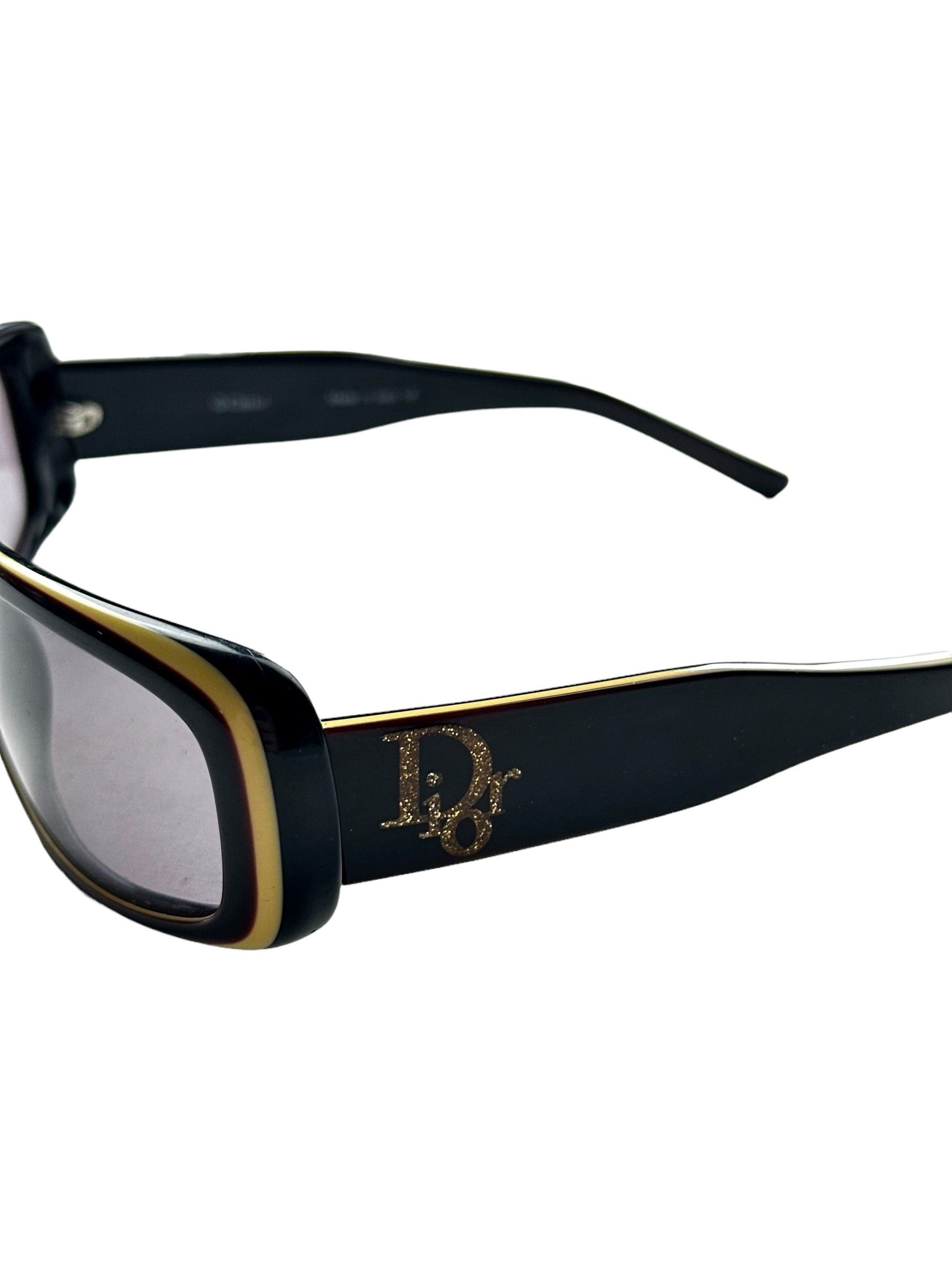 Dior Dior Glitter Logo Sunglasses Size ONE SIZE - 6 Thumbnail