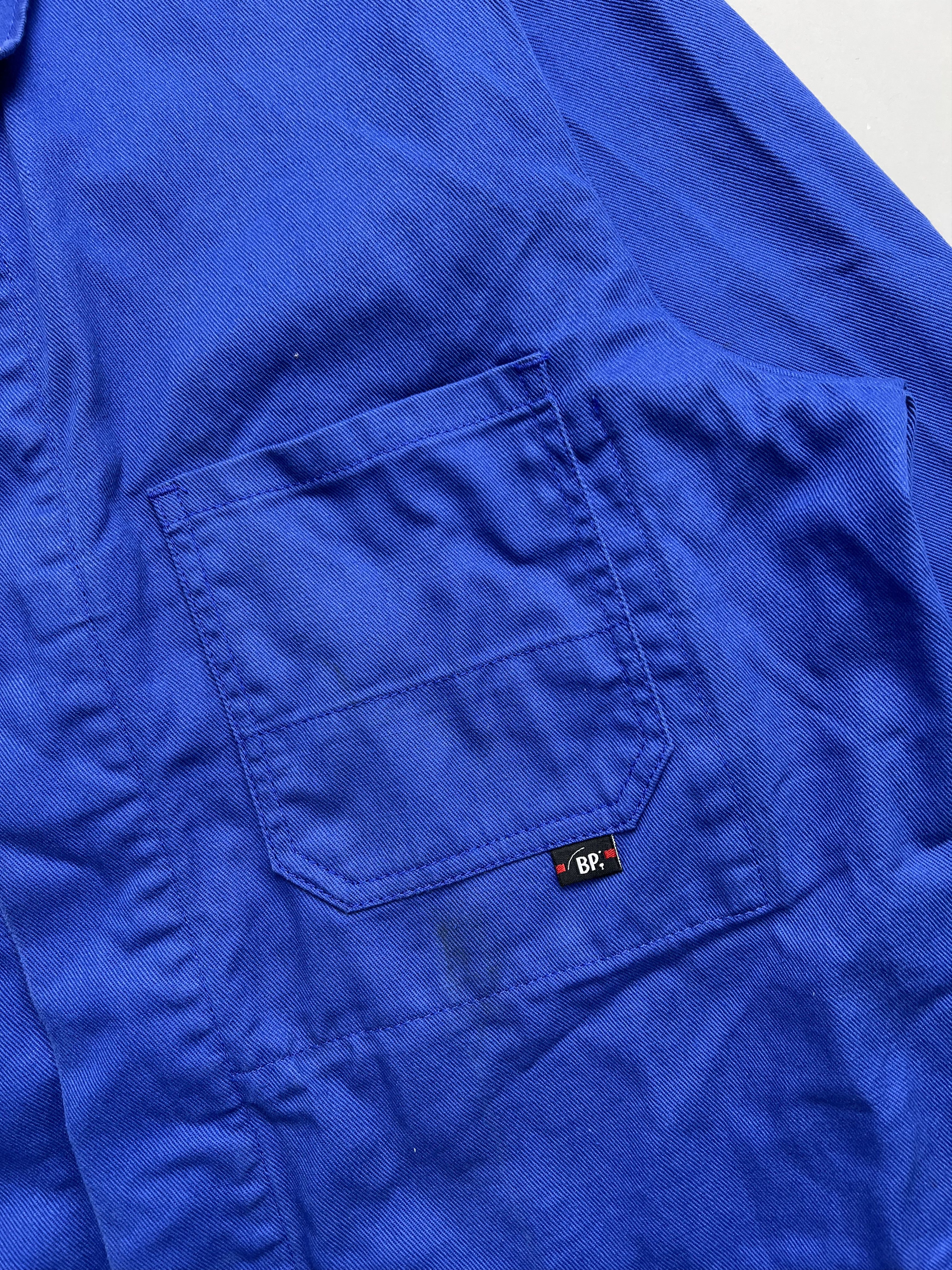 Vintage French Work Chore Jacket Vintage Bleu De Travail Size US M / EU 48-50 / 2 - 5 Thumbnail