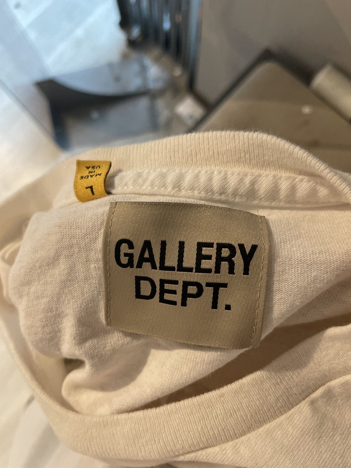 Gallery Dept. Gallery Dept. You Are Late T-Shirt White L Size US L / EU 52-54 / 3 - 3 Thumbnail