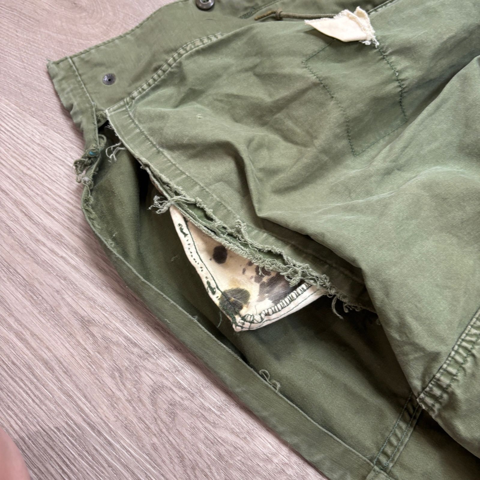 Vintage VTG 60s OG 107 M65 Military Jacket Med Scovill First Pattern Size US M / EU 48-50 / 2 - 12 Thumbnail