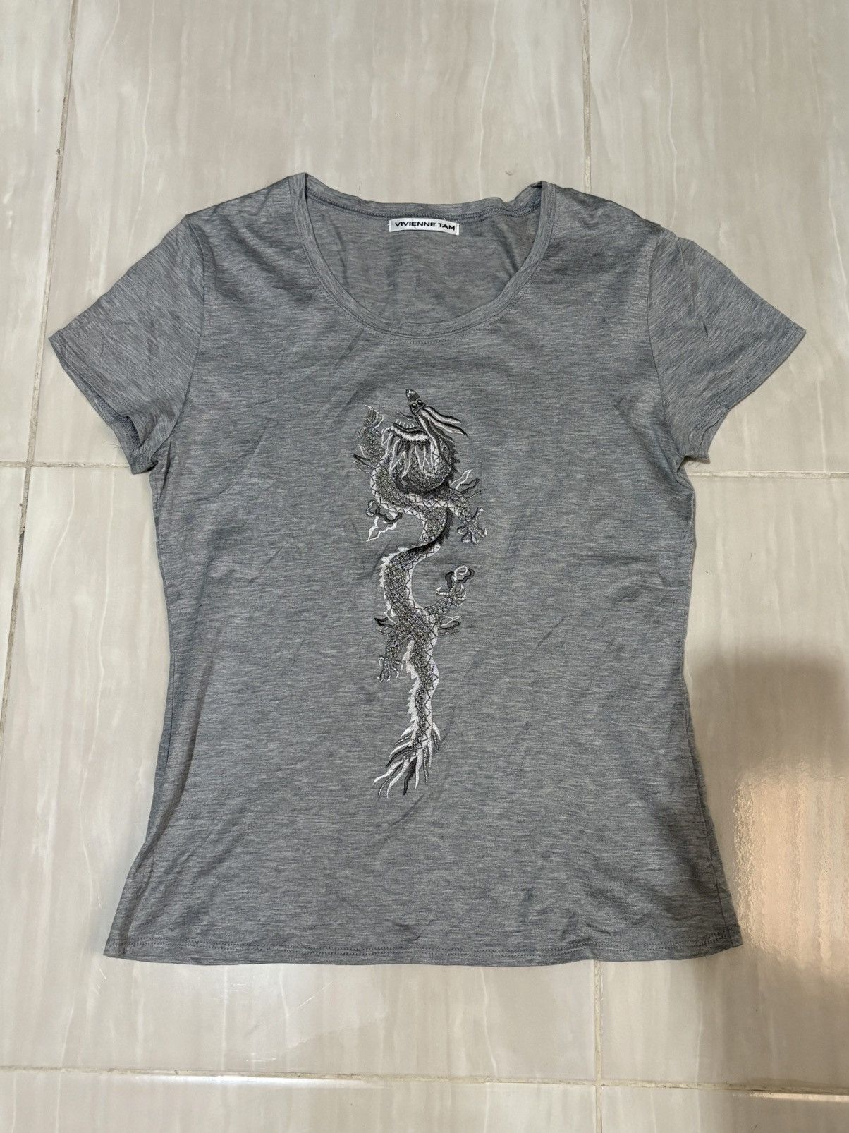 Vivienne Tam VIVIENNE TAM DRAGON EMBROIDERED SHIRT Size S / US 4 / IT 40 - 1 Thumbnail
