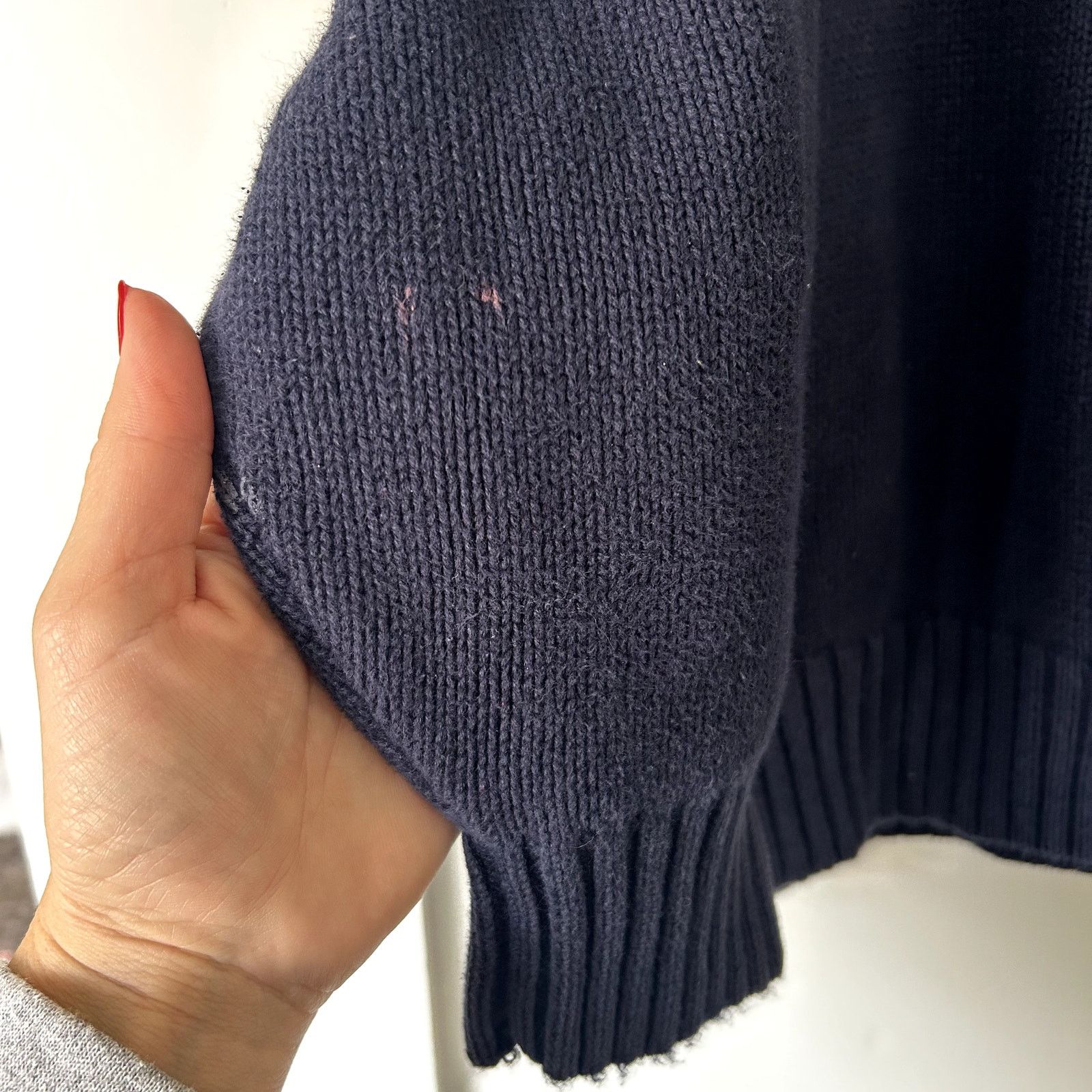 Gant Vintage Mens GANT hand framed 100% cotton Sailing pullover Size US XL / EU 56 / 4 - 5 Thumbnail
