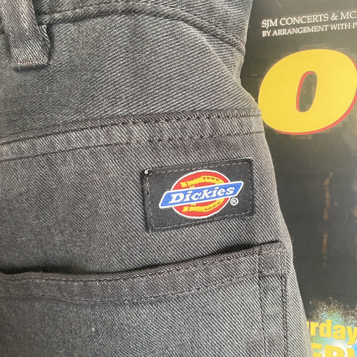 Vintage Vintage Dickies Faded Black Chino Pants Size US 33 - 9 Thumbnail