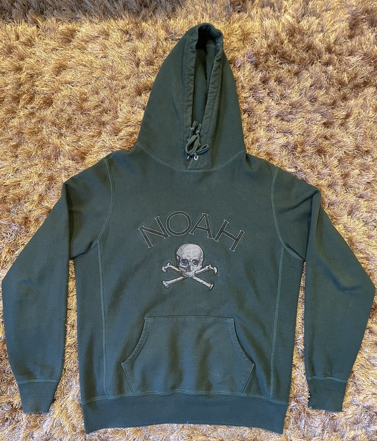 Noah Noah NYC Green Jolly Roger Hoodie | Grailed