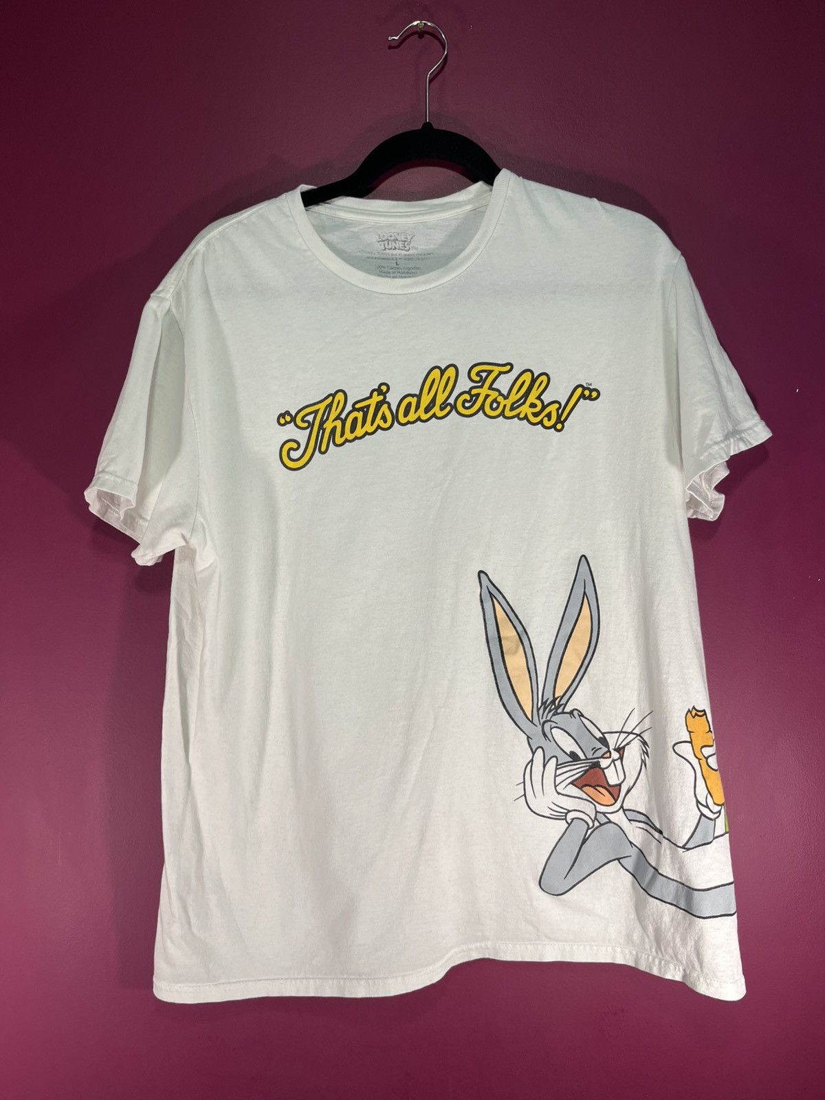 Vintage × Warner Bros Bugs bunny graphic tee Size US L / EU 52-54 / 3 - 1 Thumbnail