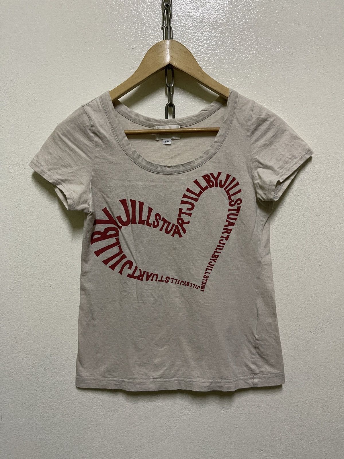 Jil Stuart Jil Stuart Love Printed T Shirt Size S / US 4 / IT 40 - 1 Thumbnail