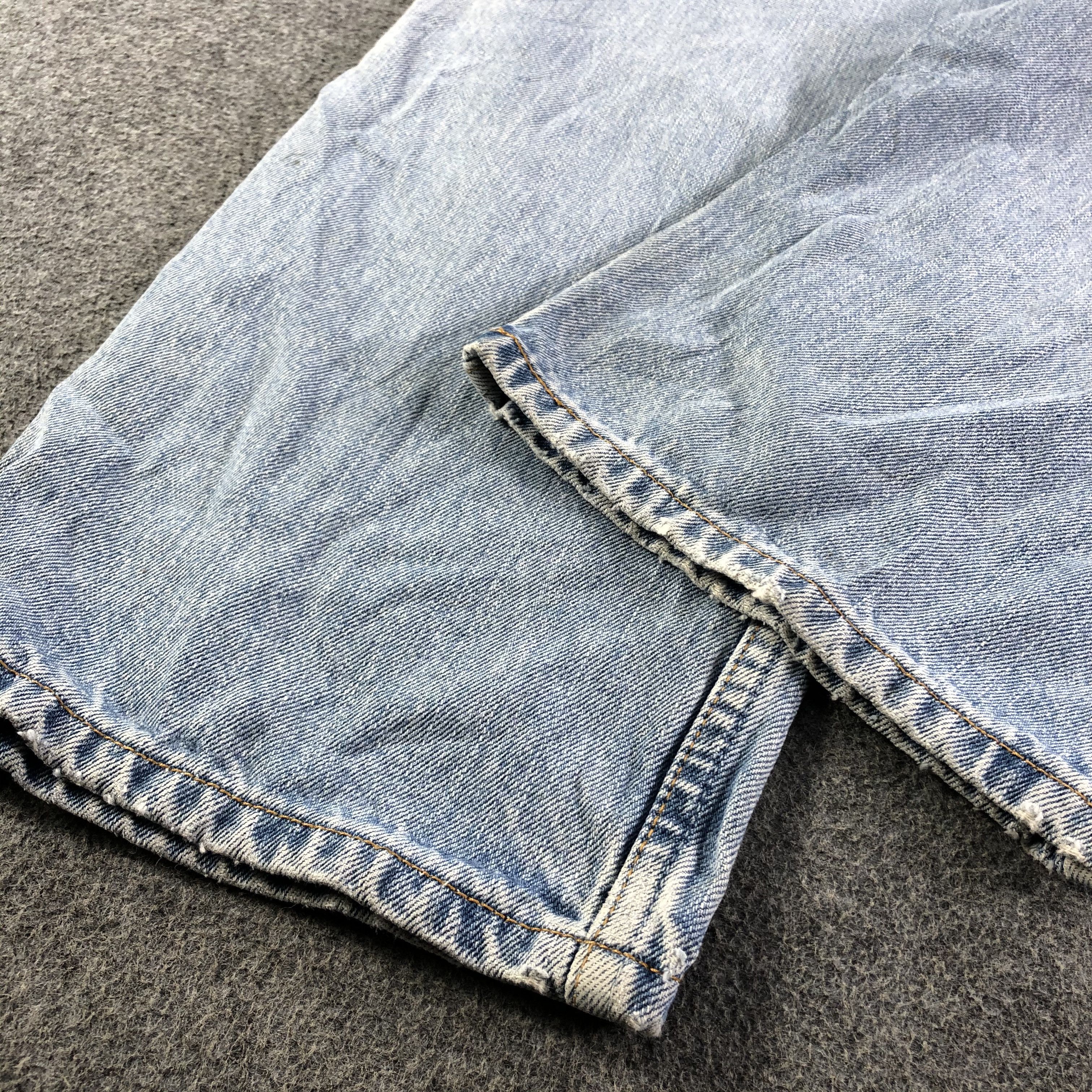 Levi's Vintage Blue Wash Levis 505 Jeans-J3177 Size US 37 - 6 Thumbnail