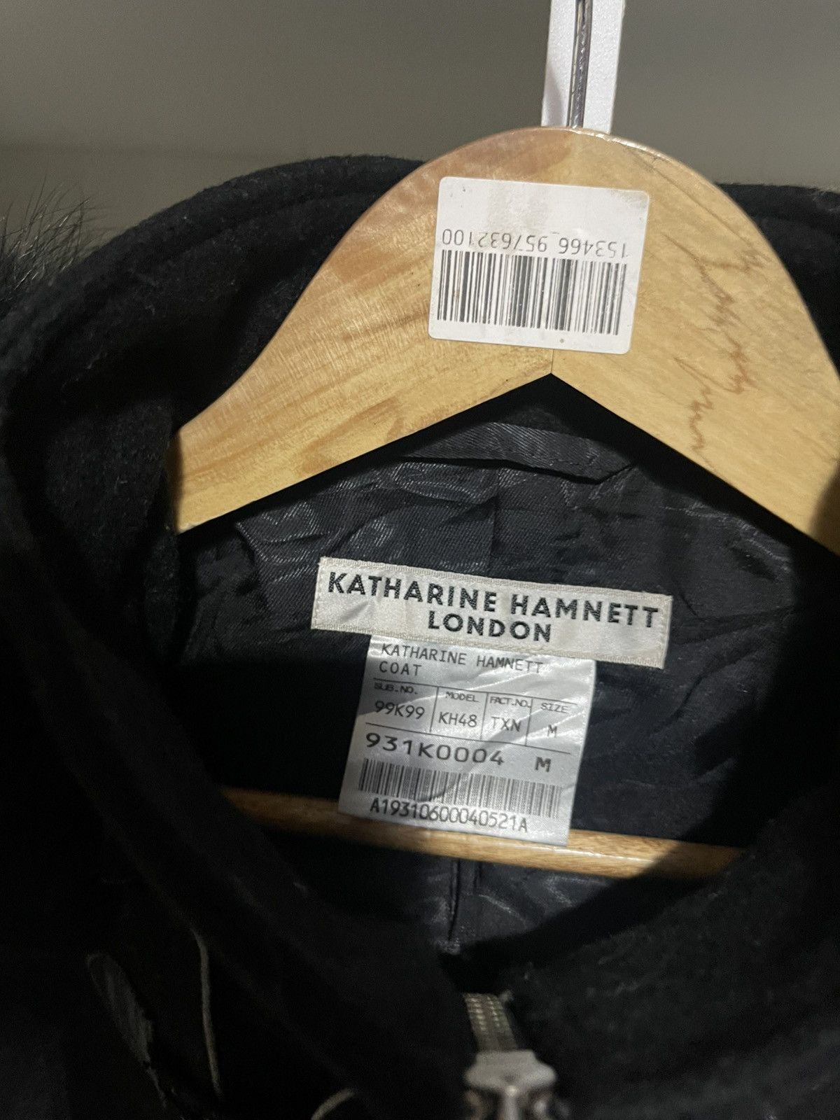 Katharine Hamnett London Katherine Hamnett Wool Duffle Zipper Coat Size US M / EU 48-50 / 2 - 2 Thumbnail