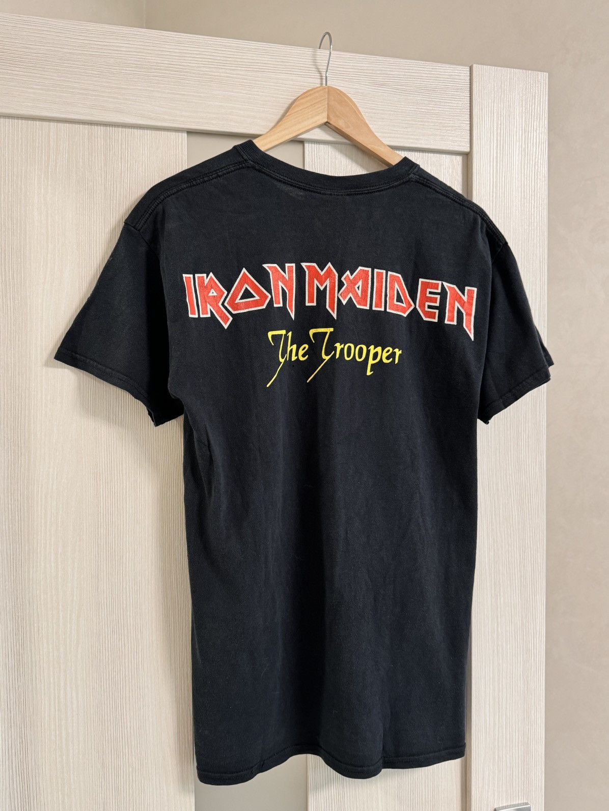 Band Tees × Iron Maiden × Vintage vintage iron maiden shirt front and back graphic Size US L / EU 52-54 / 3 - 8 Thumbnail
